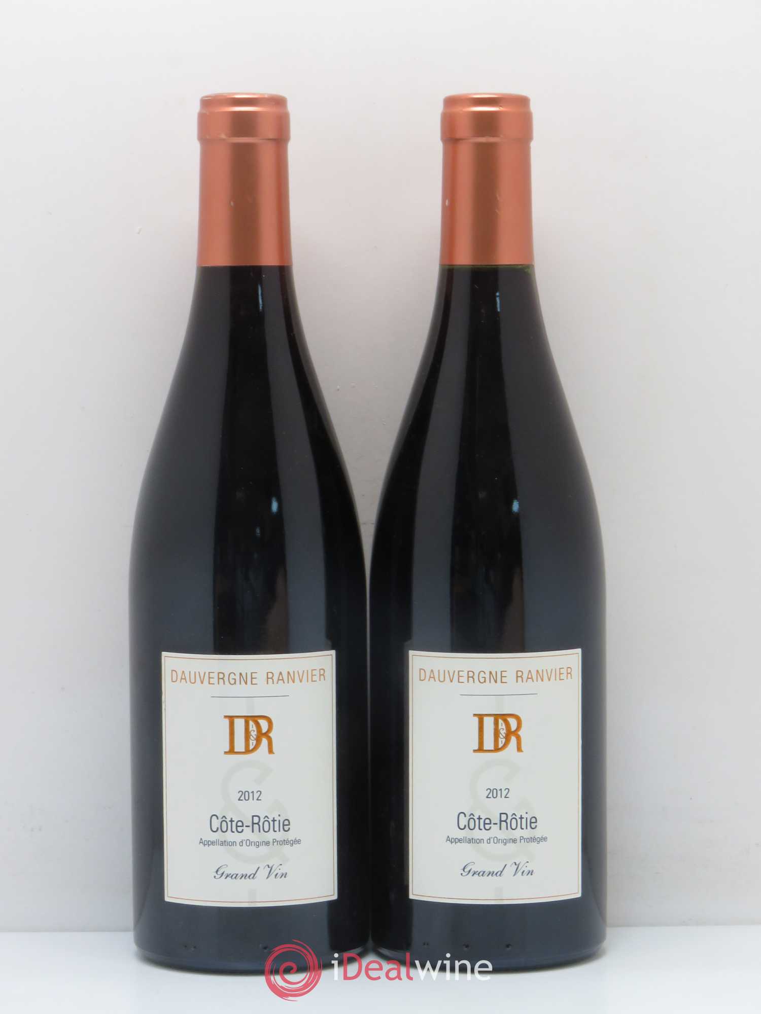 Côte-Rôtie Dauvergne Ranvier (sans prix de réserve) 2012 - Posten von 2 Flaschen - 0