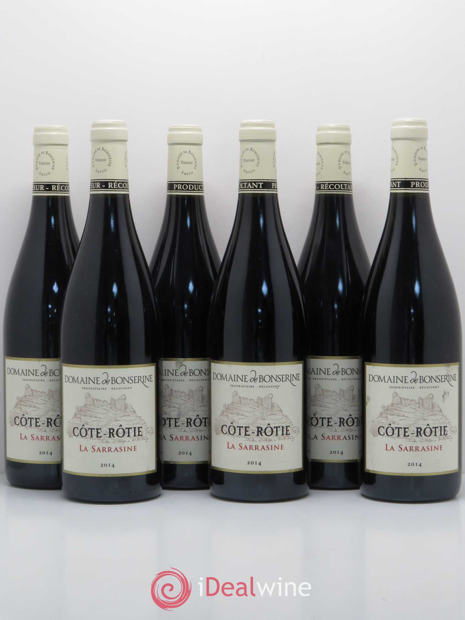 Côte-Rôtie La Sarrasine Bonserine (Domaine de) 2014 - Lot de 6 bouteilles - 0