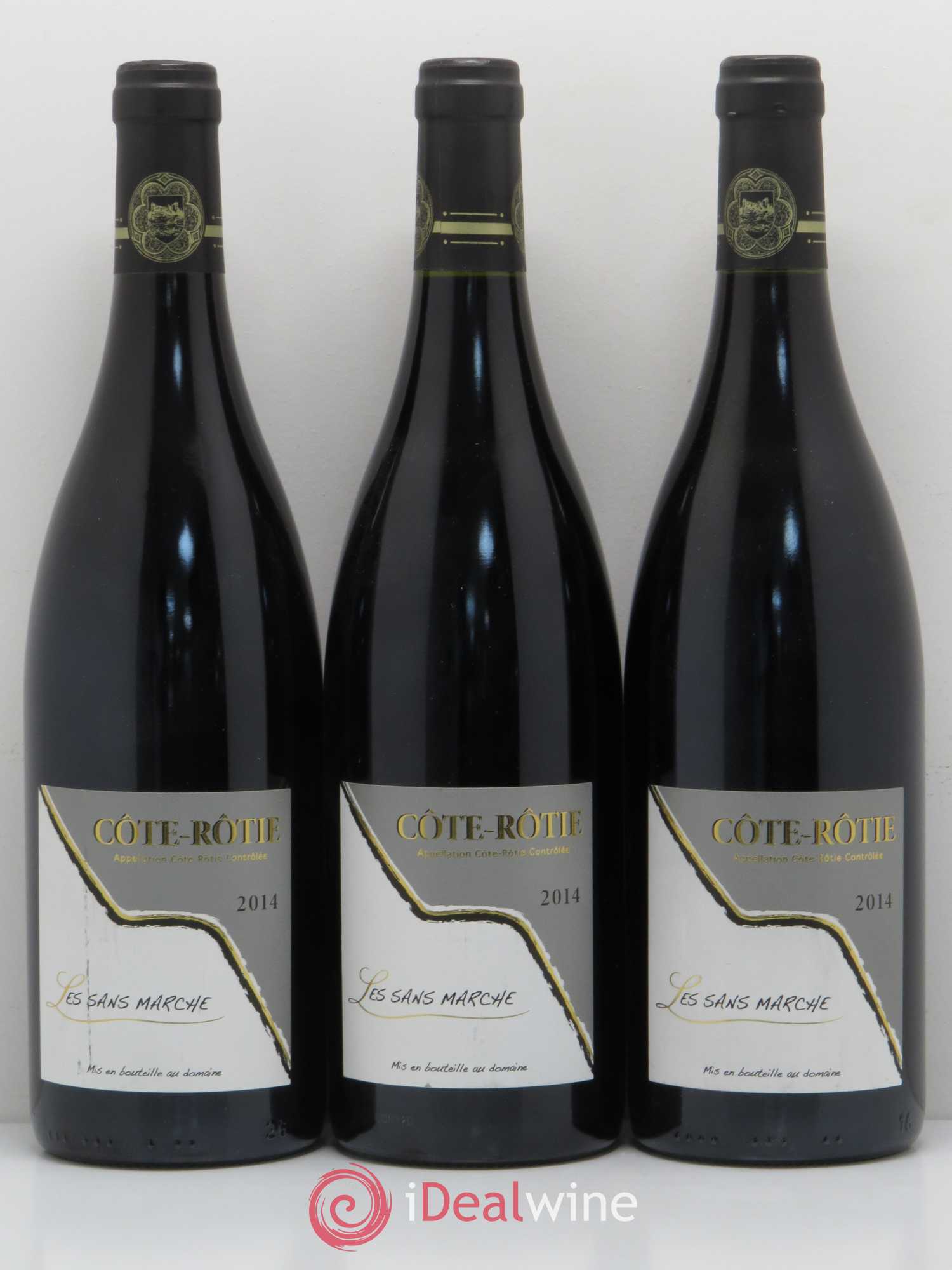 Côte-Rôtie Les Sans Marche (sans prix de réserve) 2014 - Lot de 6 bouteilles - 2