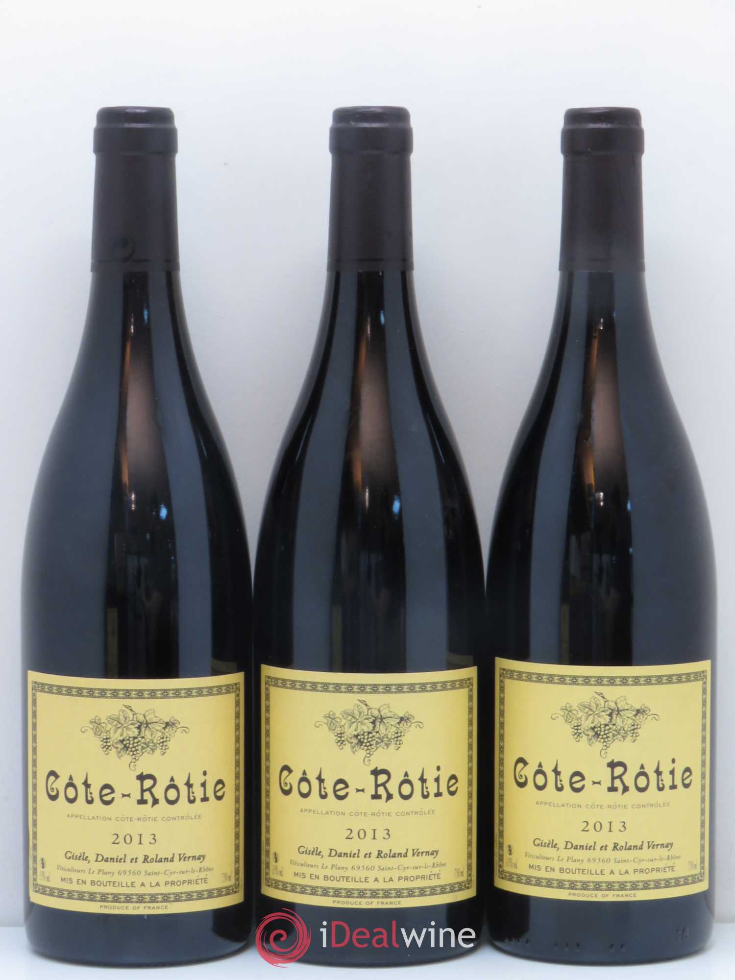 Côte-Rôtie Gisèle Vernay 2013 - Lot of 6 bottles - 1