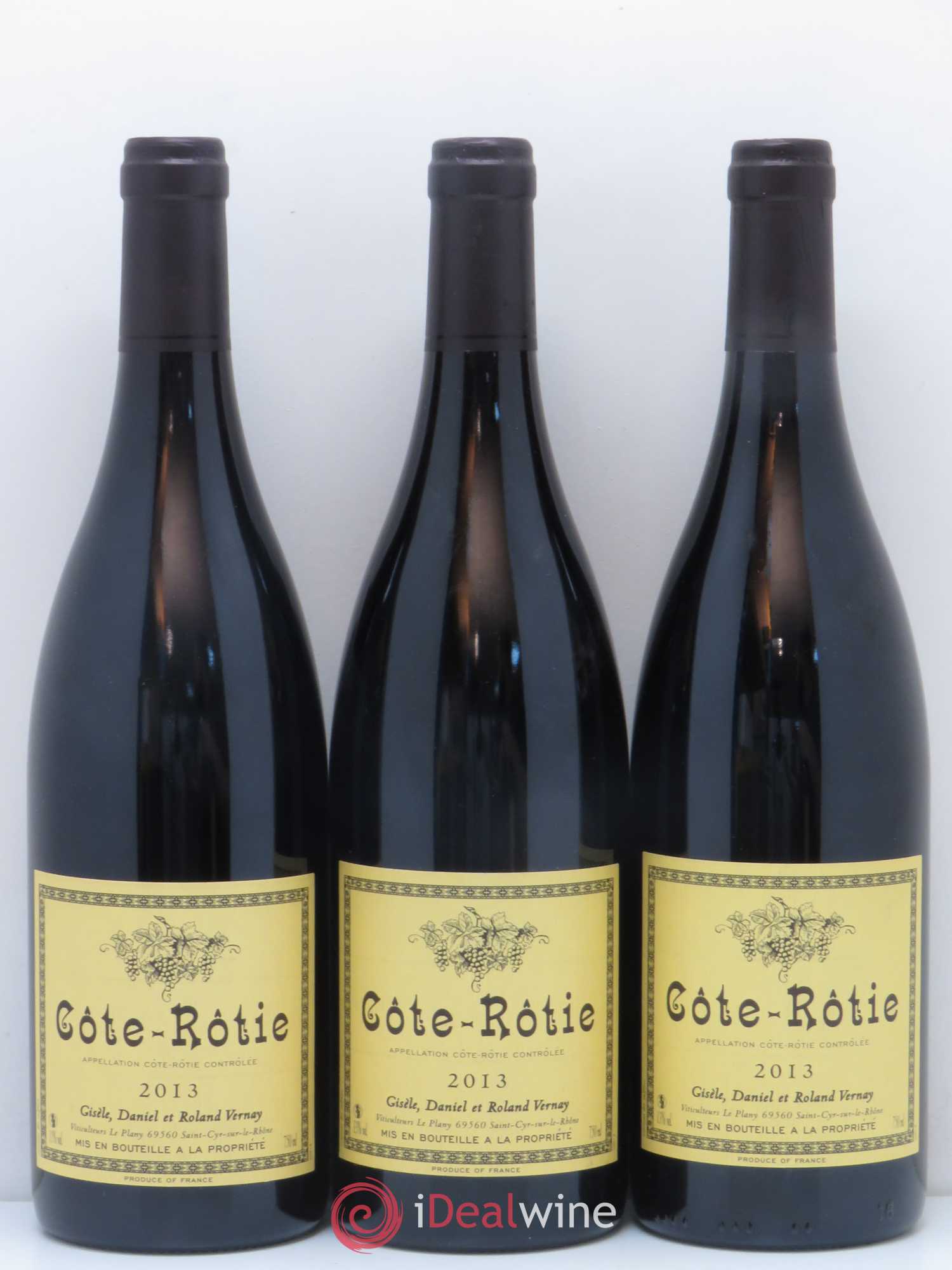 Côte-Rôtie Gisèle Vernay 2013 - Lot of 6 bottles - 2
