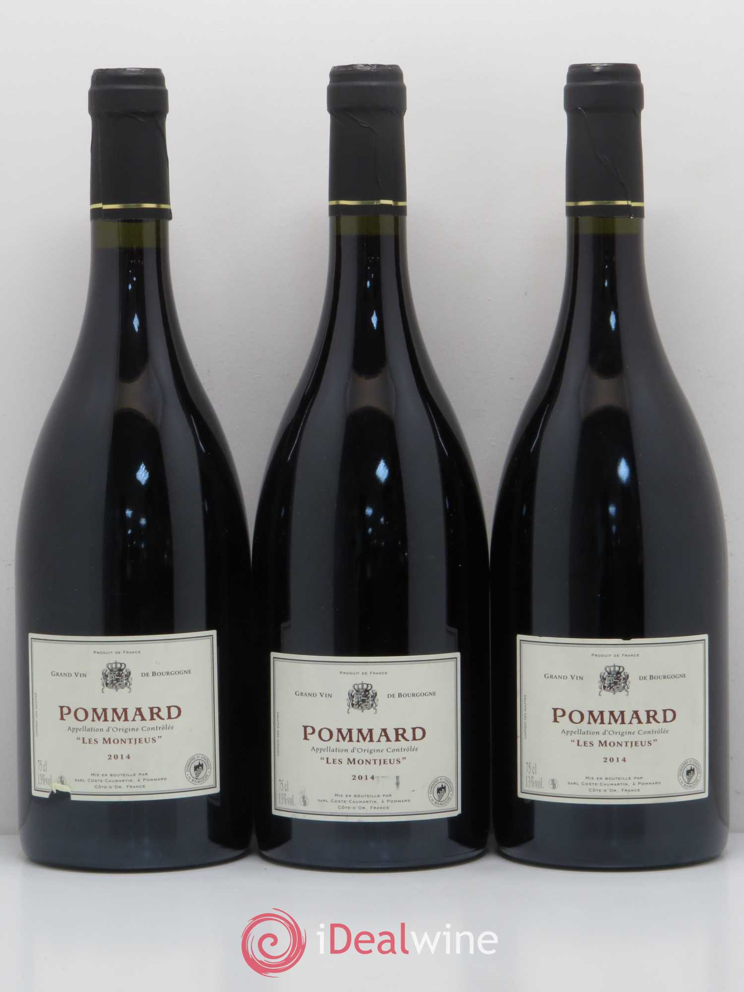 Pommard Les Montjeus 2014 - Posten von 6 Flaschen - 2