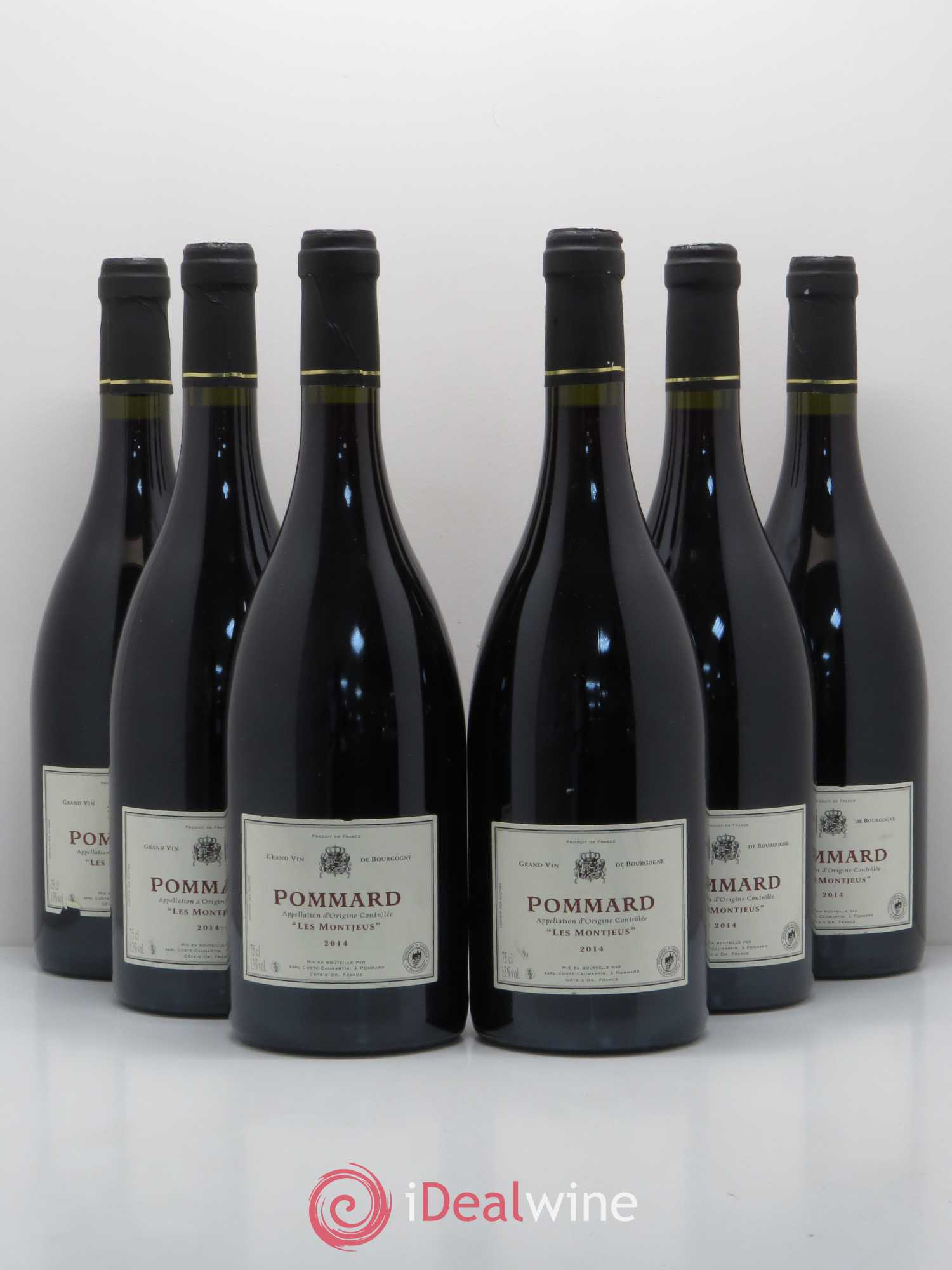 Pommard Les Montjeus 2014 - Posten von 6 Flaschen - 0