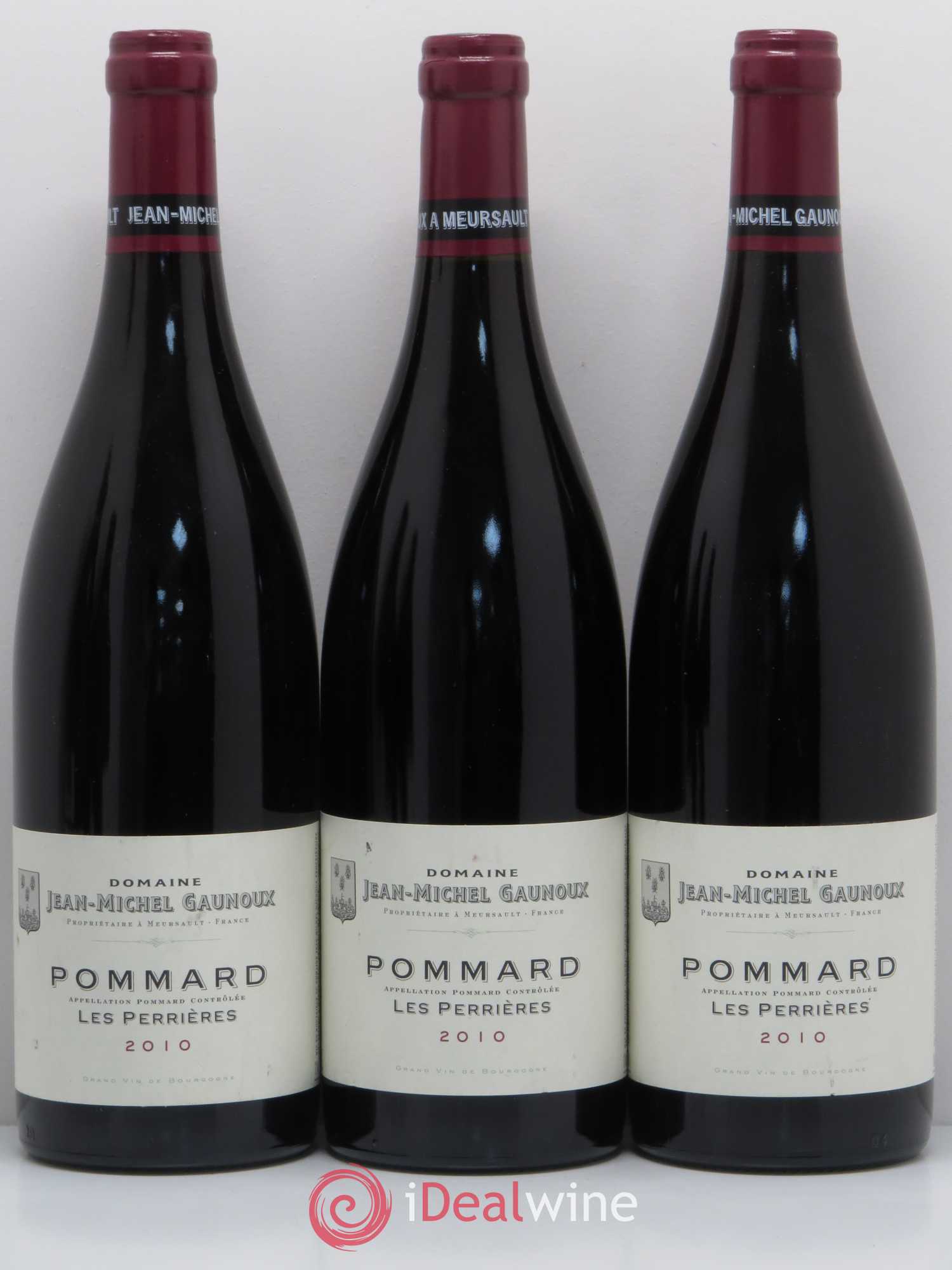 Pommard Les Perrières Domaine Jean Michel Gaunoux 2010 - Posten von 5 Flaschen - 1