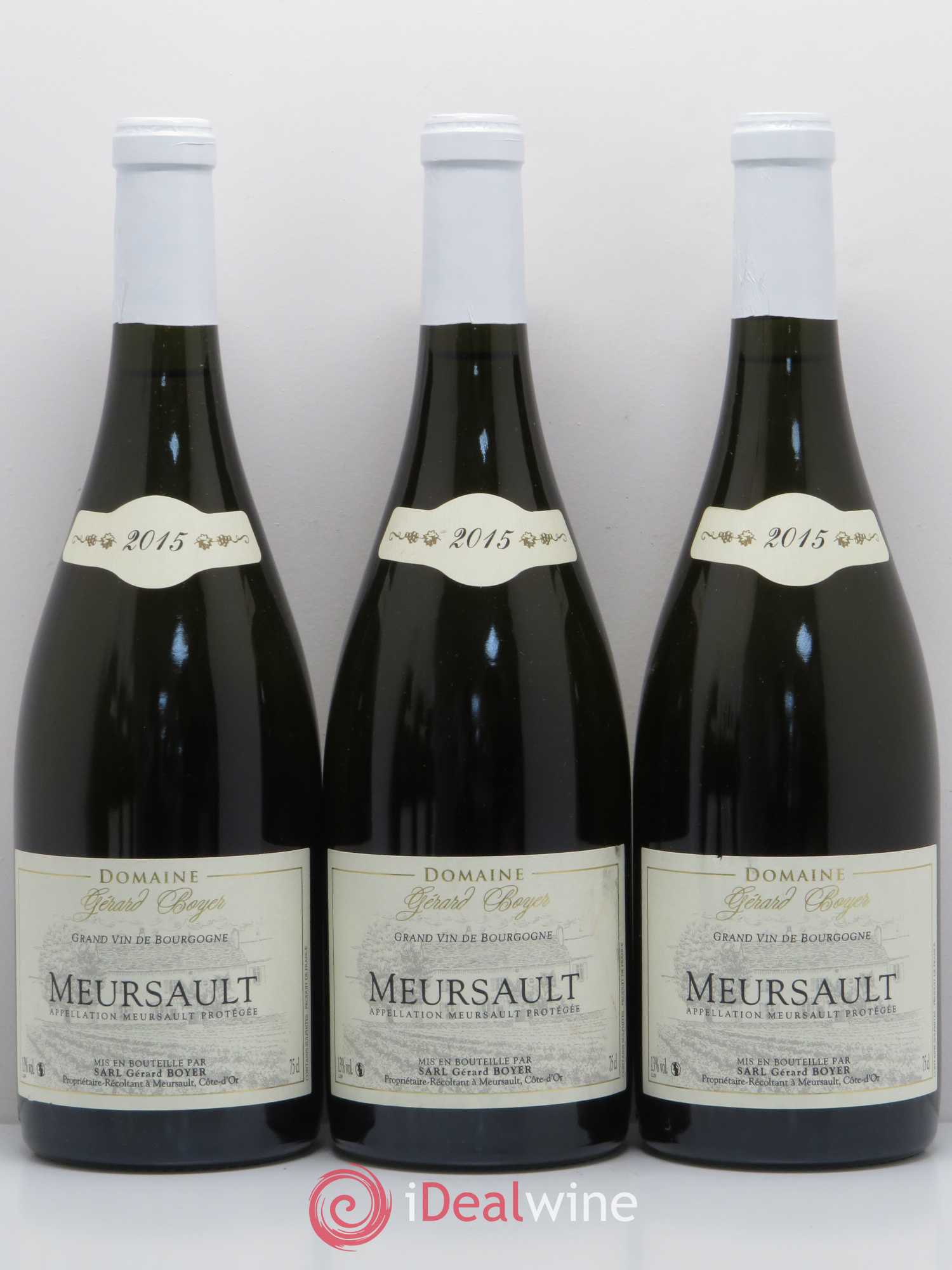 Meursault Domaine Gérard Boyer 2015 - Posten von 6 Flaschen - 1
