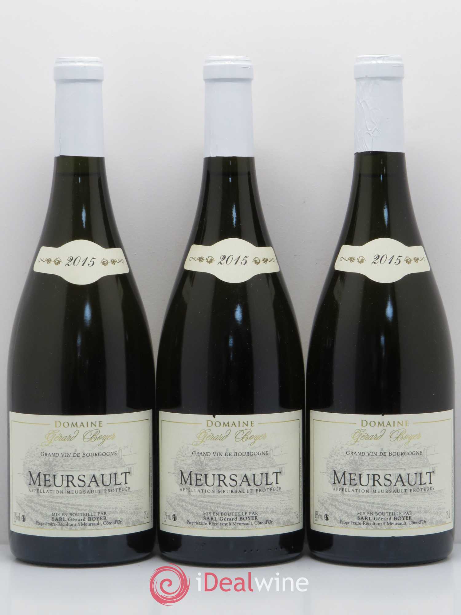 Meursault Domaine Gérard Boyer 2015 - Posten von 6 Flaschen - 2
