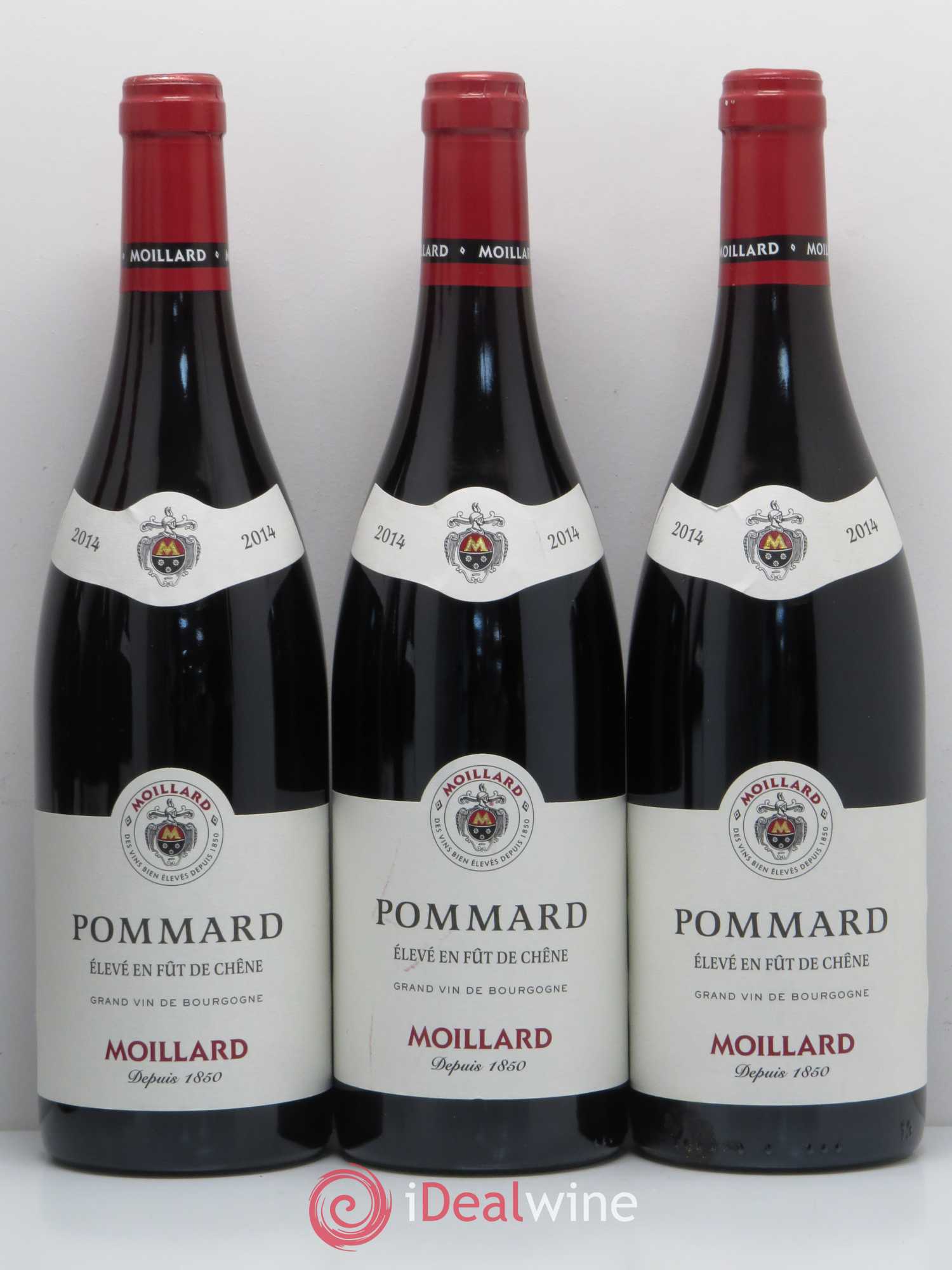Pommard Moillard 2014 - Lot de 6 bouteilles - 1