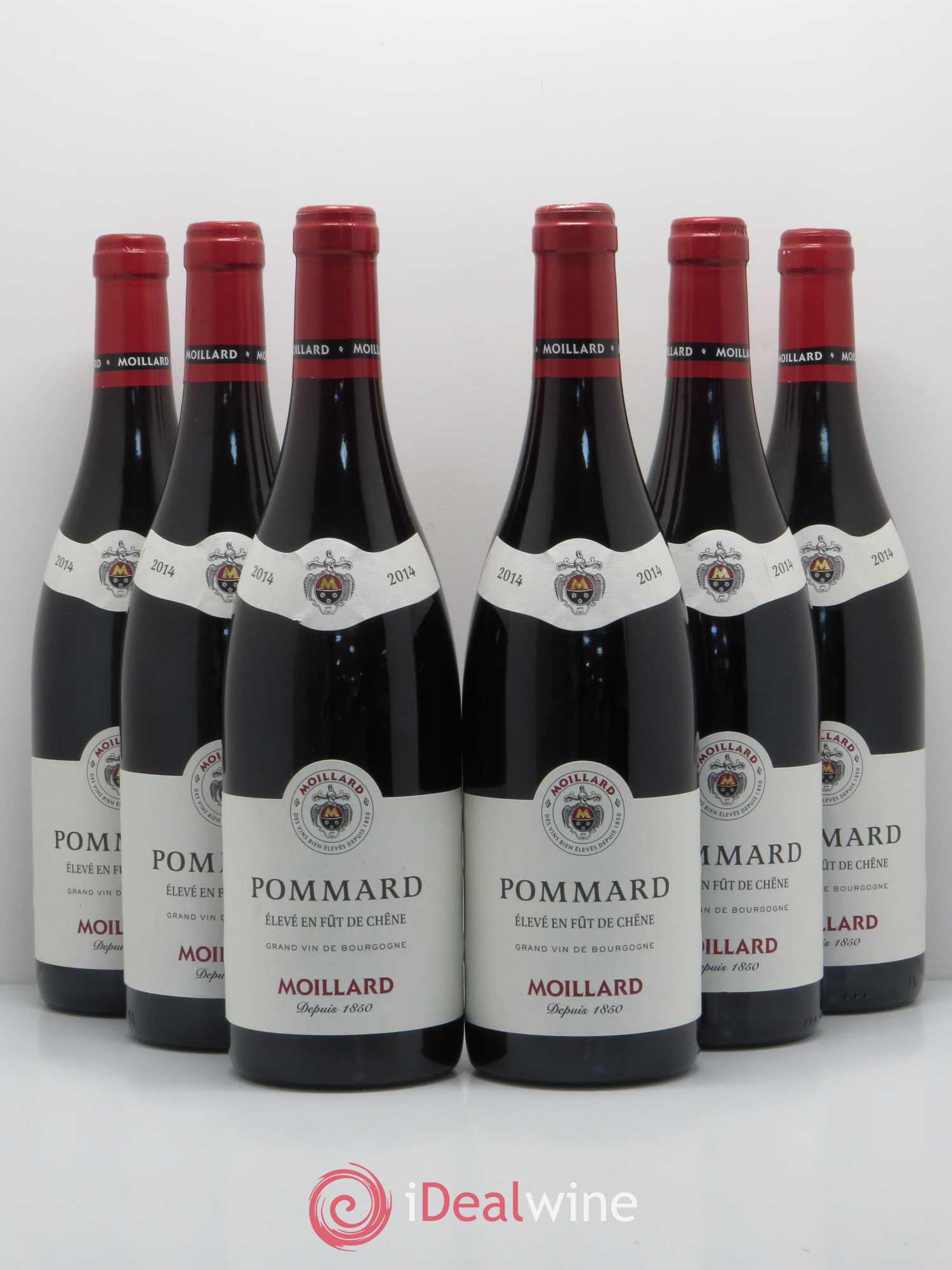 Pommard Moillard 2014 - Lot de 6 bouteilles - 0