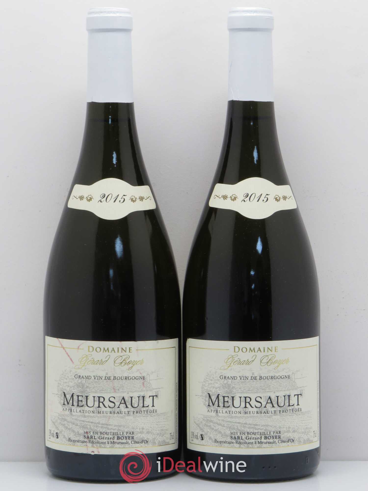 Meursault Domaine Gérard Boyer 2015 - Posten von 2 Flaschen - 0