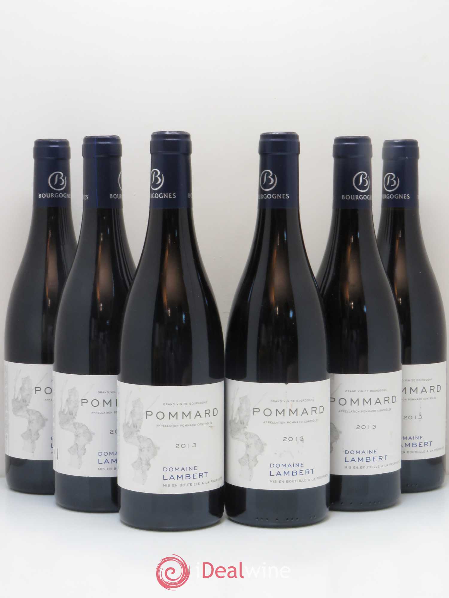 Pommard Domaine Lambert 2013 - Lot de 6 bouteilles - 0