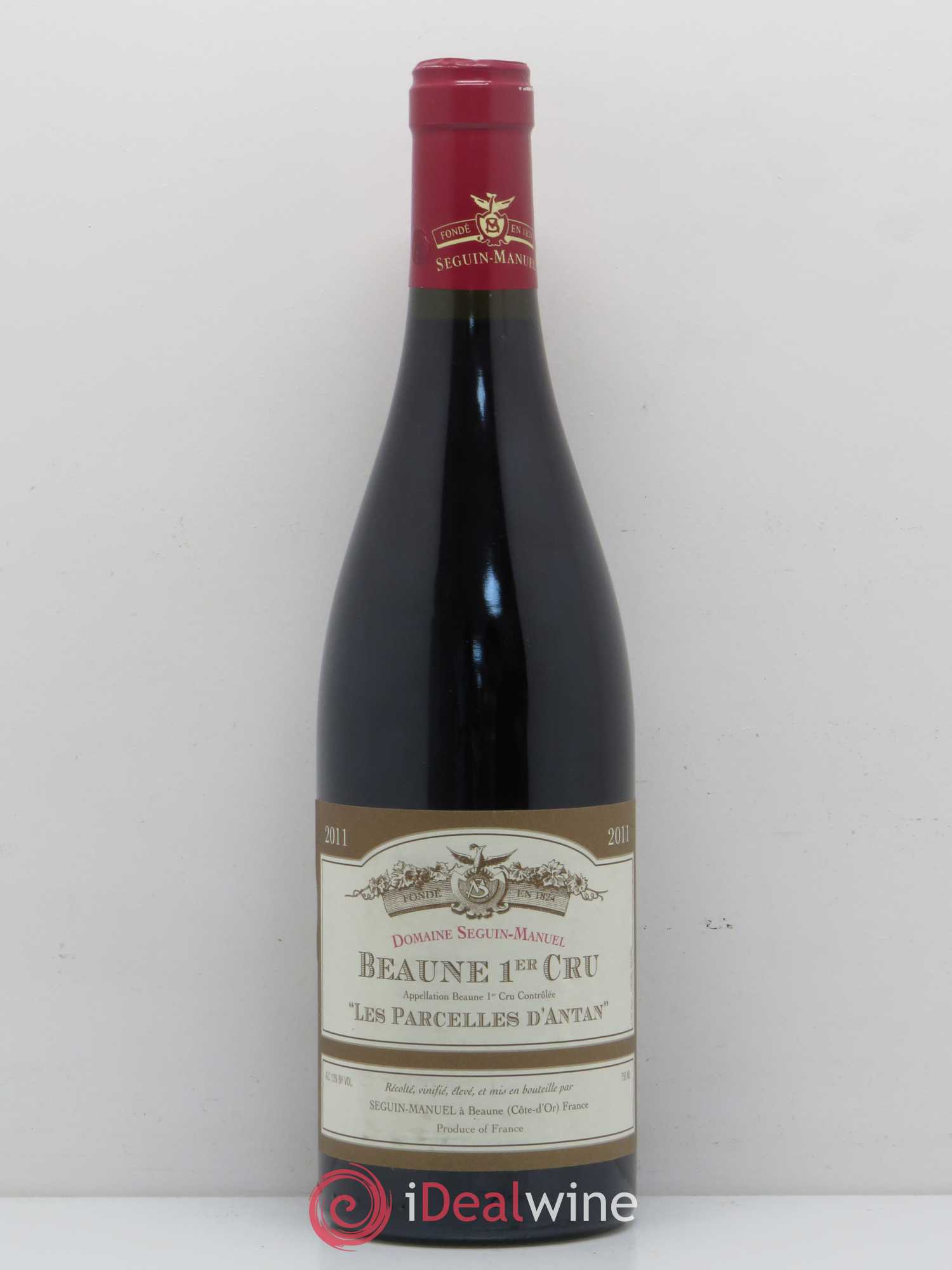 Beaune 1er Cru Les Parcelles d'Antan Domaine Seguin Manuel 2011 - Posten von 1 Flasche - 0