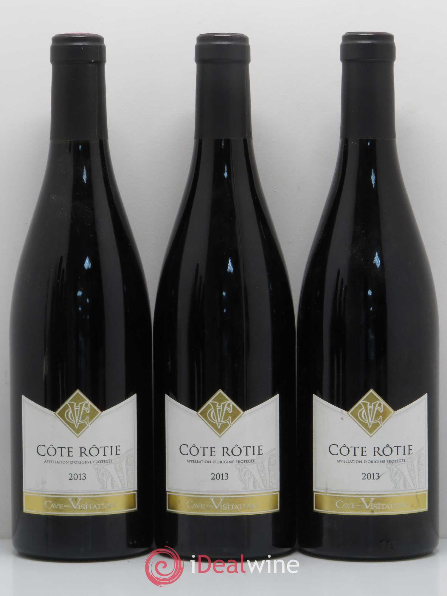 Côte-Rôtie Cave de la Visitation 2013 - Posten von 6 Flaschen - 1