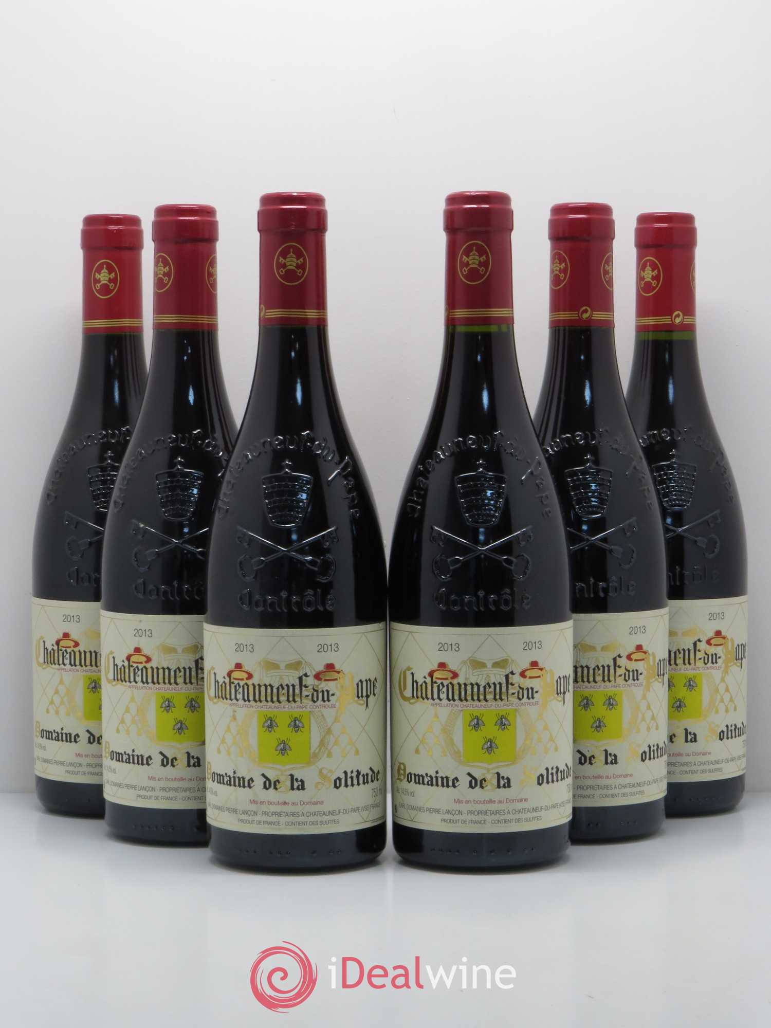 Châteauneuf-du-Pape Domaine de la Solitude 2013 - Lot de 6 bouteilles - 0