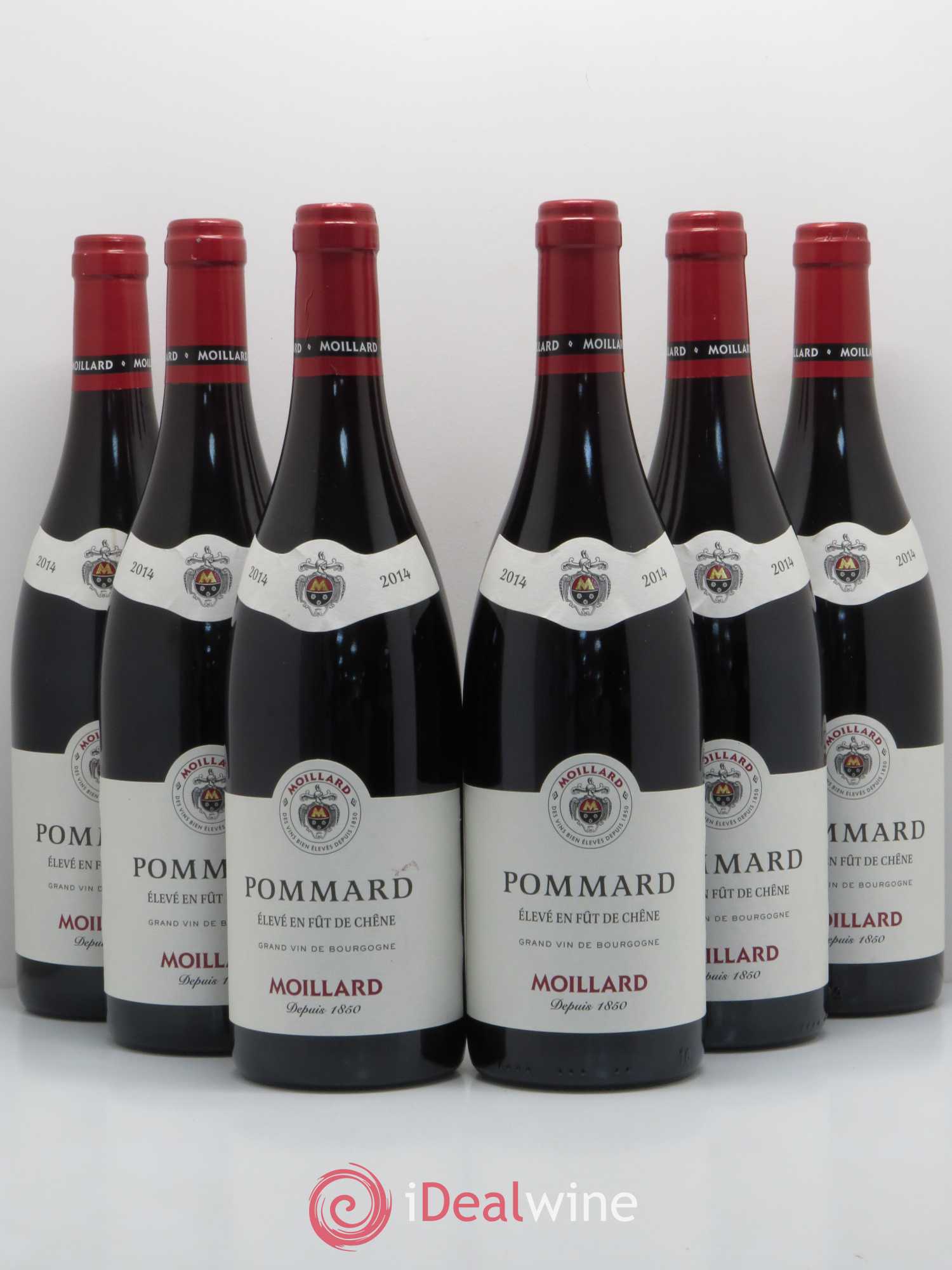 Pommard Moillard 2014 - Lot de 6 bouteilles - 0