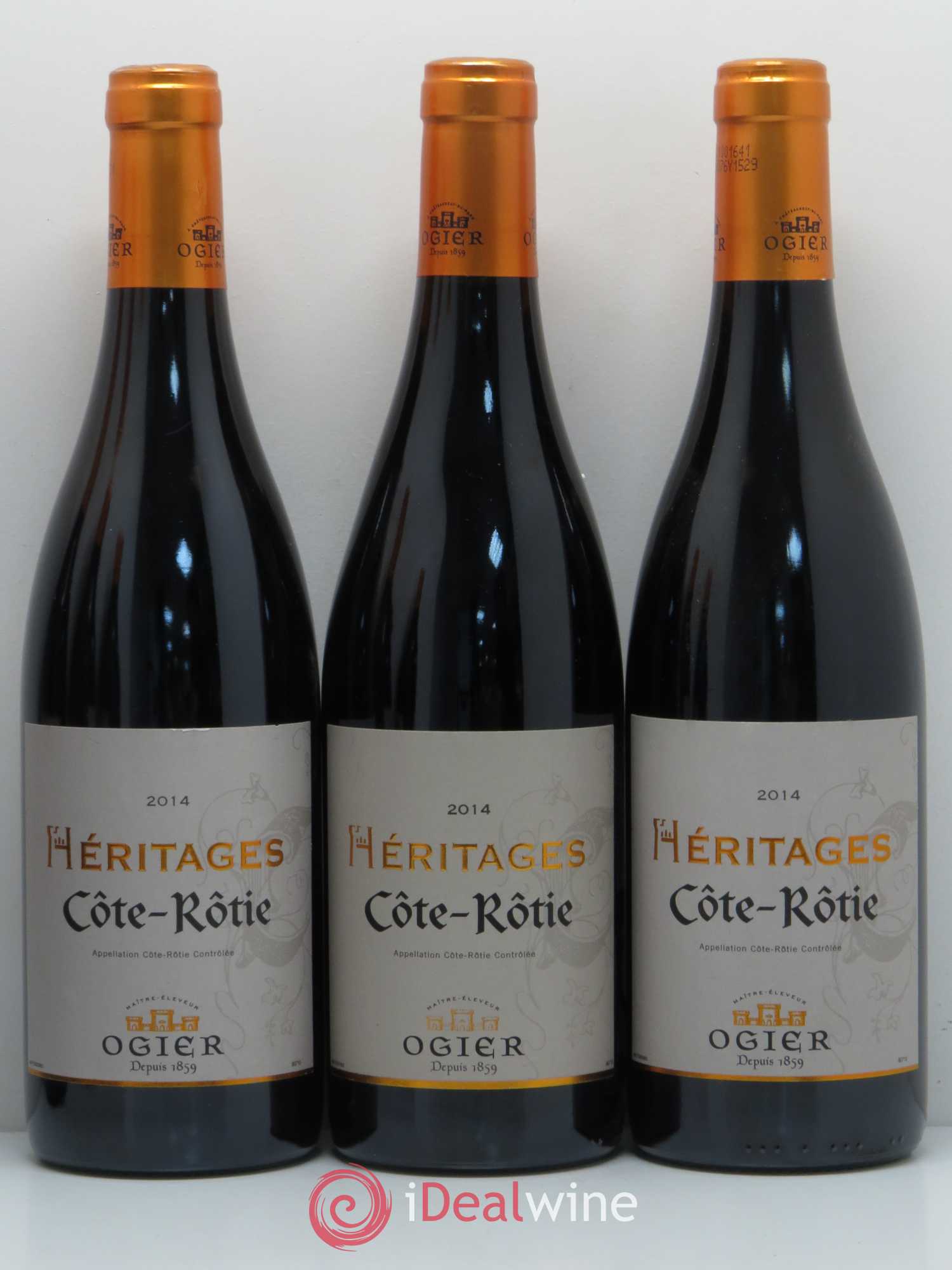 Côte-Rôtie Stéphane Ogier Héritages 2014 - Lot de 6 bouteilles - 1