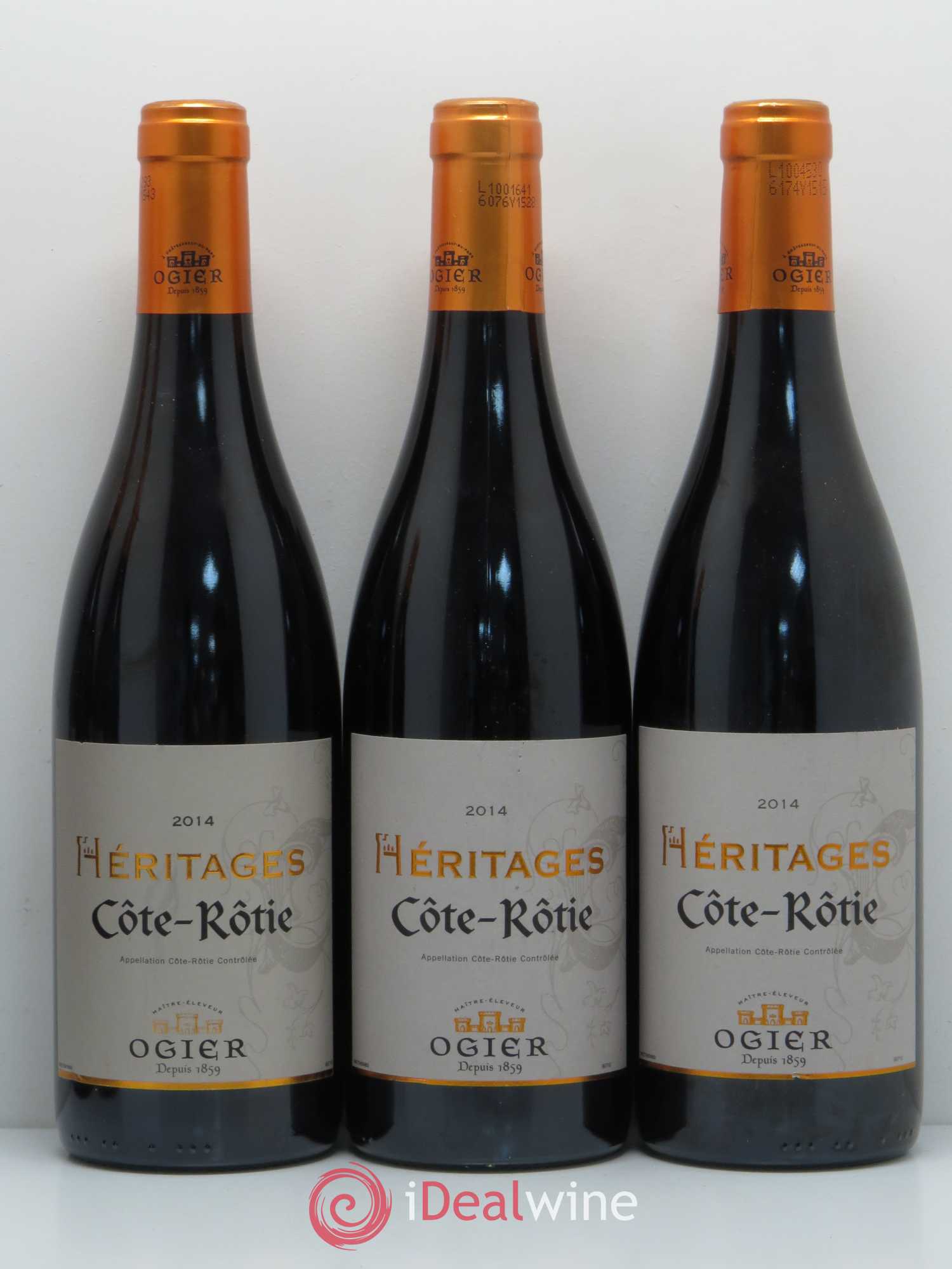 Côte-Rôtie Stéphane Ogier Héritages 2014 - Lot de 5 bouteilles - 1