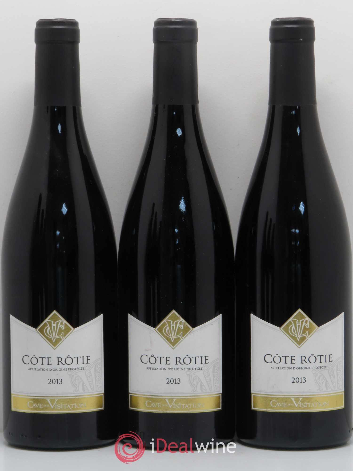 Côte-Rôtie Cave de la Visitation (sans prix de réserve) 2013 - Posten von 6 Flaschen - 1