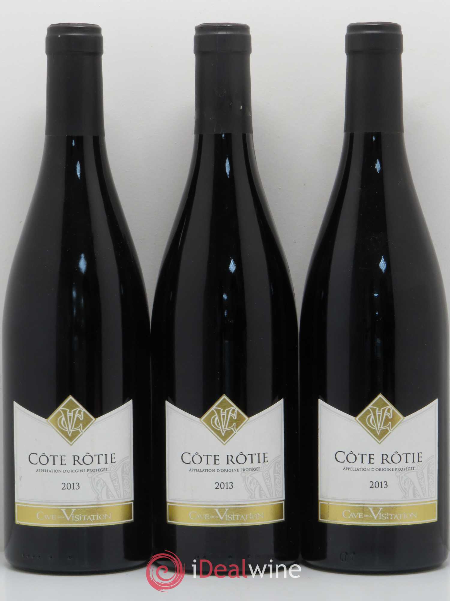 Côte-Rôtie Cave de la Visitation (sans prix de réserve) 2013 - Posten von 6 Flaschen - 2