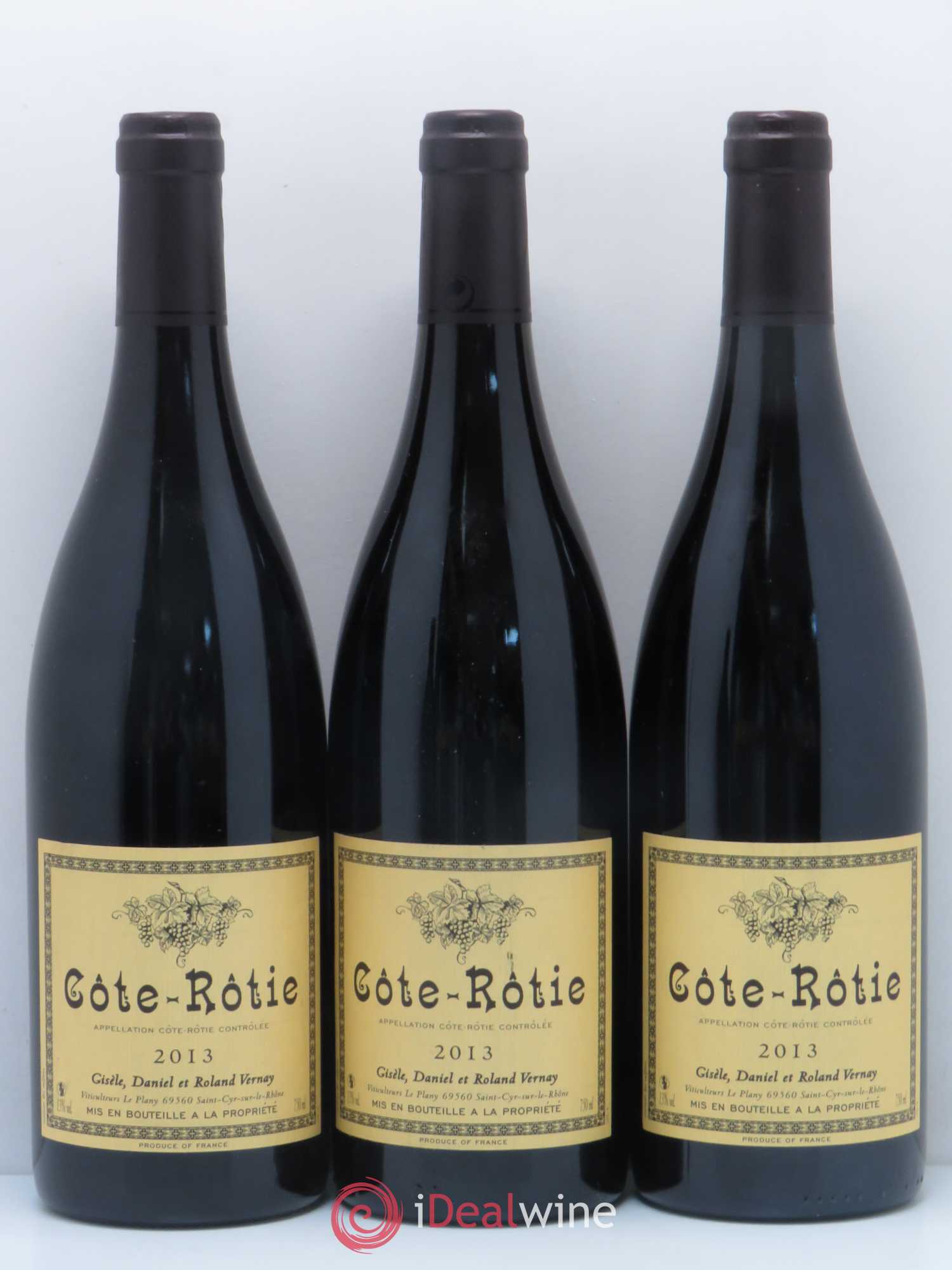 Côte-Rôtie Gisèle Vernay 2013 - Posten von 6 Flaschen - 2