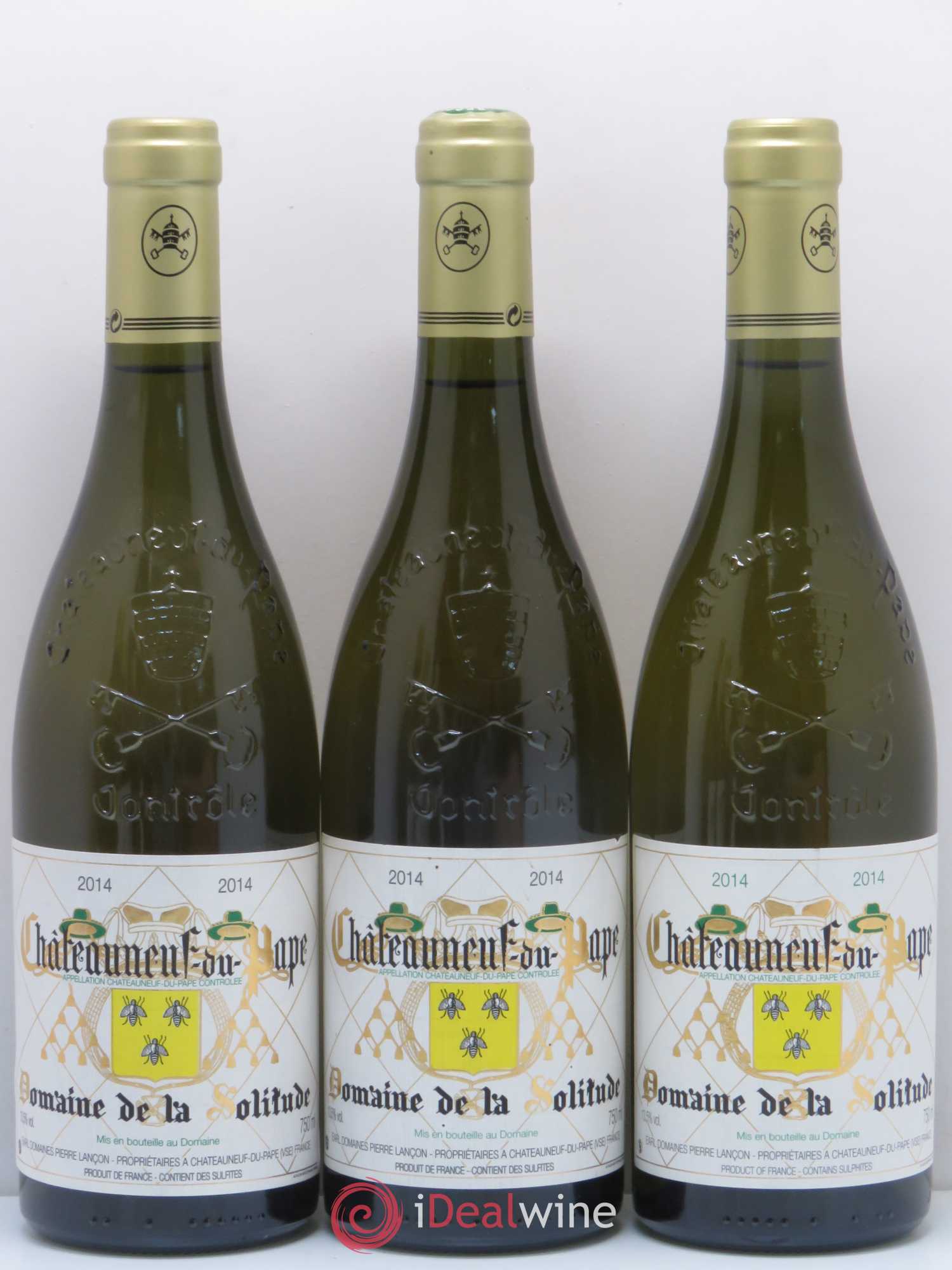 Châteauneuf-du-Pape Domaine de la solitude 2014 - Posten von 6 Flaschen - 1