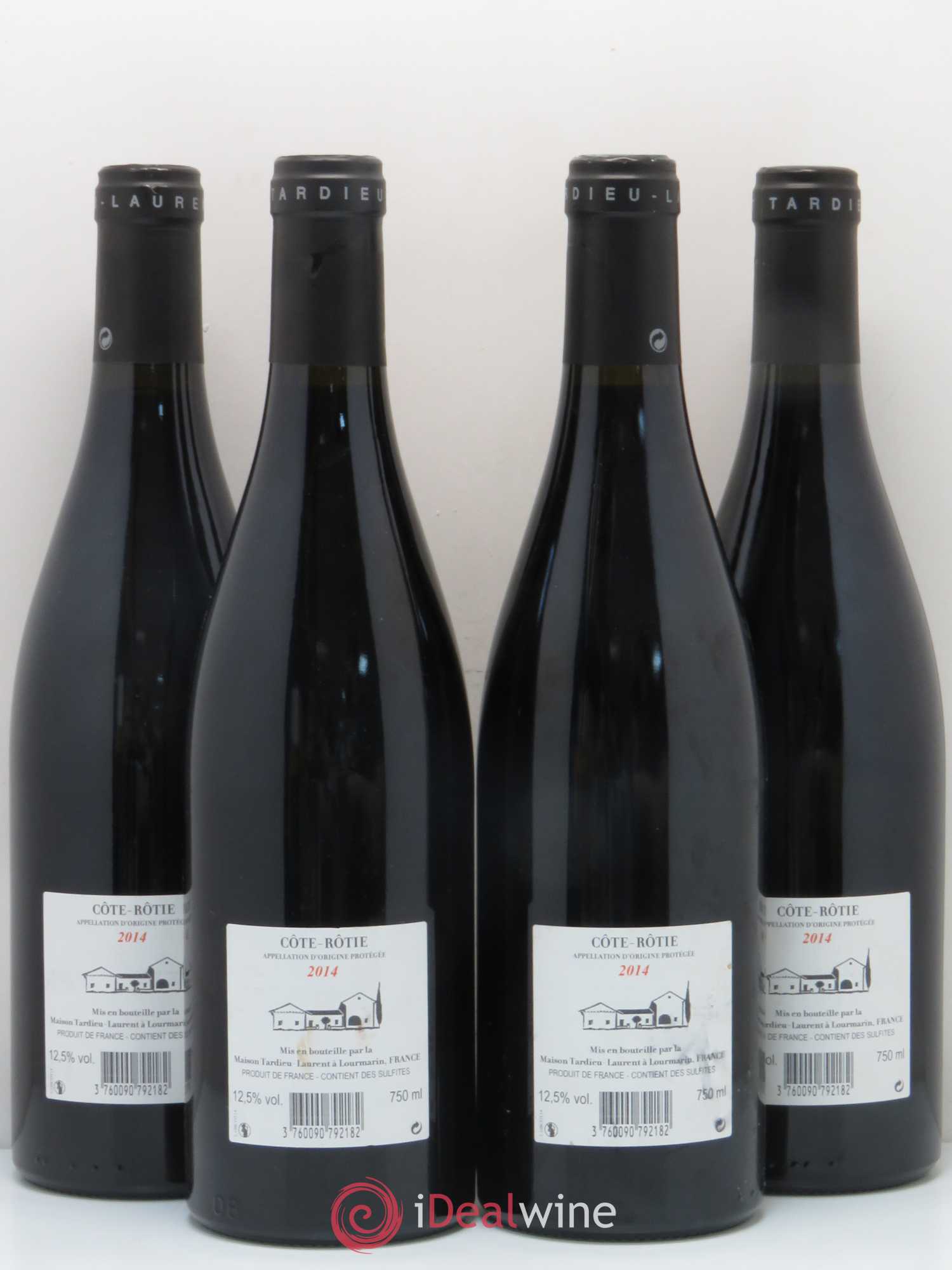 Côte-Rôtie Maison Tardieu-Laurent 2014 - Lot de 4 bouteilles - 1