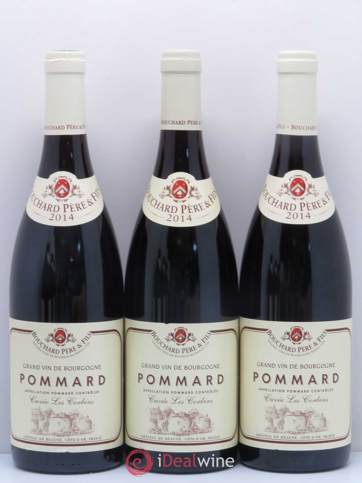Pommard 1er Cru Bouchard Père & Fils Cuvée Les Corbins 2014 - Posten von 6 Flaschen - 1