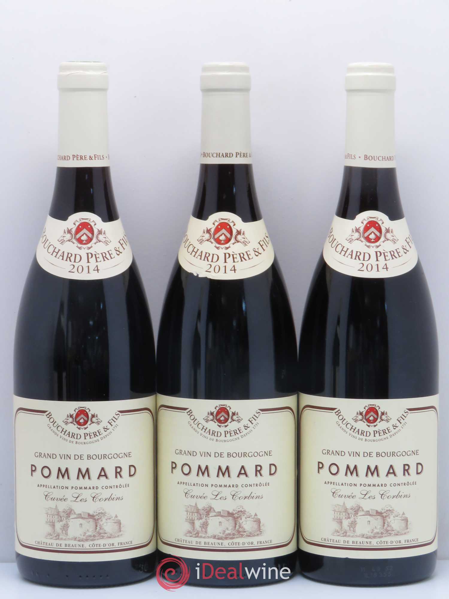Pommard 1er Cru Bouchard Père & Fils Cuvée Les Corbins 2014 - Posten von 6 Flaschen - 2