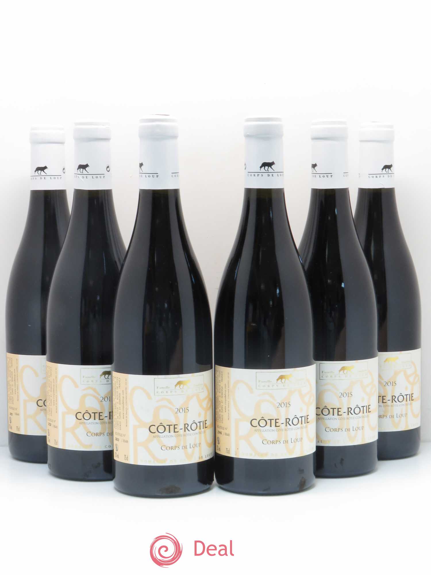 Côte-Rôtie Corps De Loup (sans prix de réserve) 2015 - Posten von 6 Flaschen - 0