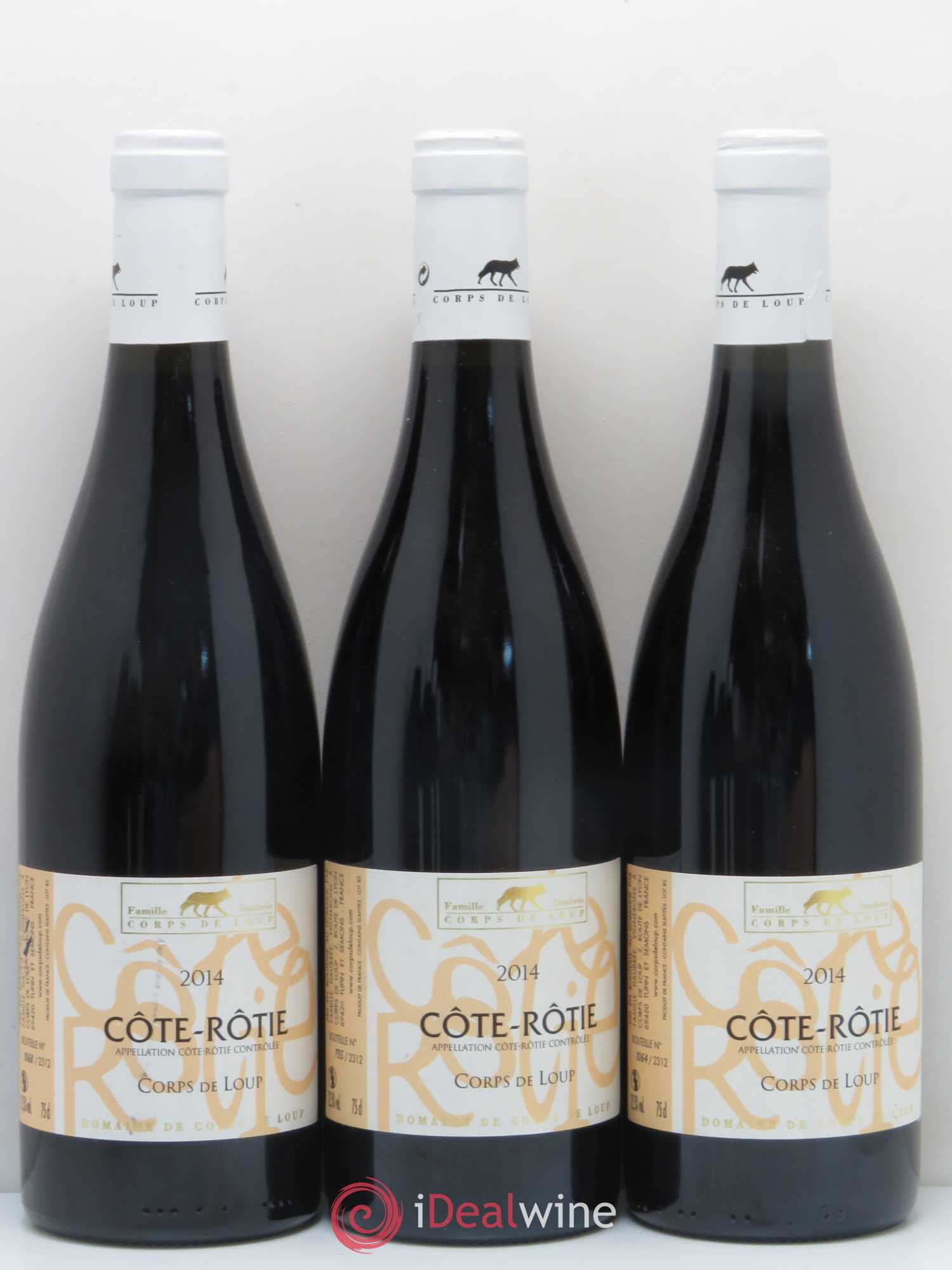 Côte-Rôtie Corps De Loup (sans prix de réserve) 2014 - Posten von 6 Flaschen - 1