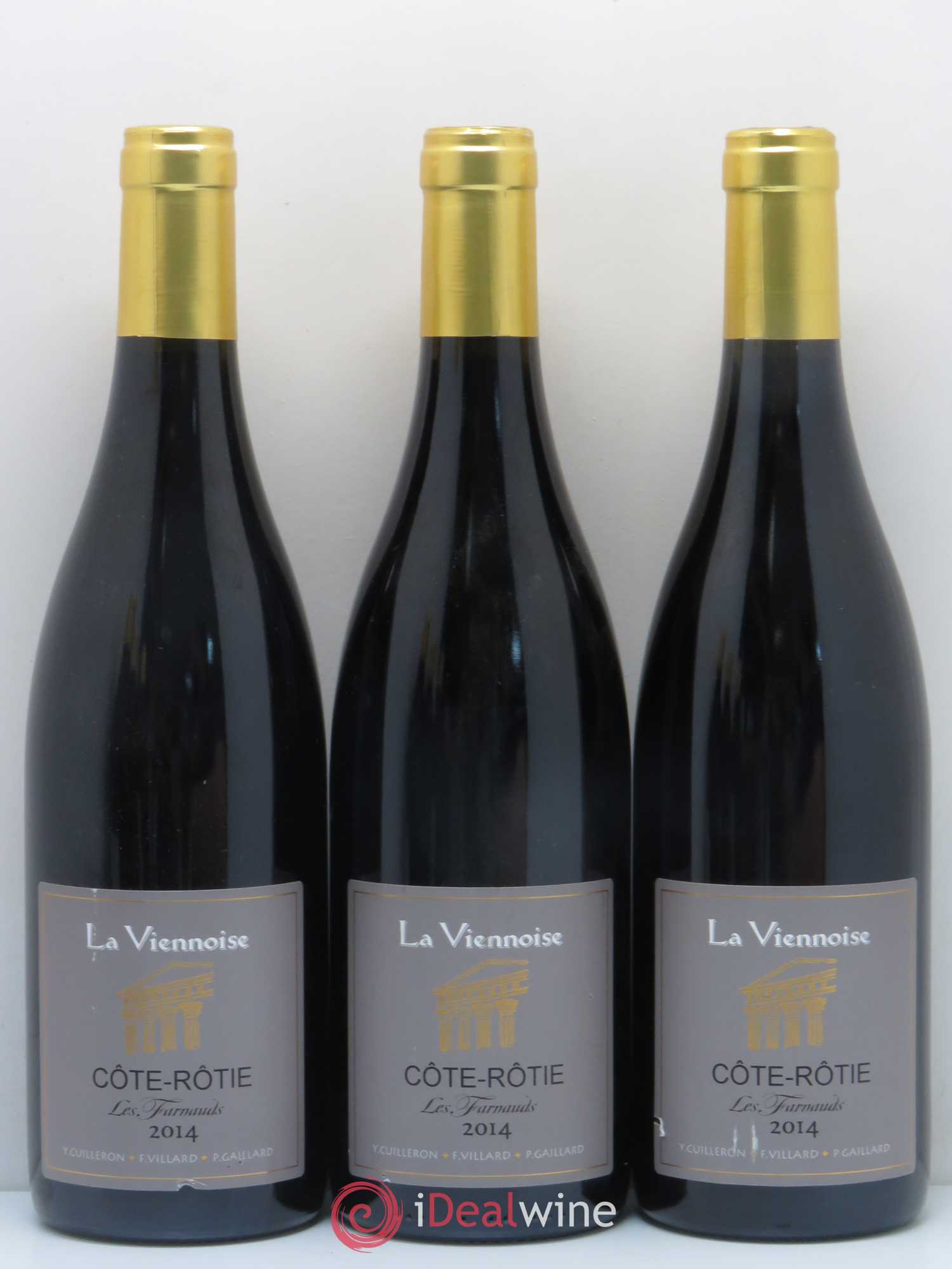 Côte-Rôtie Les Farnauds La Viennoise (sans prix de réserve) 2014 - Posten von 6 Flaschen - 1