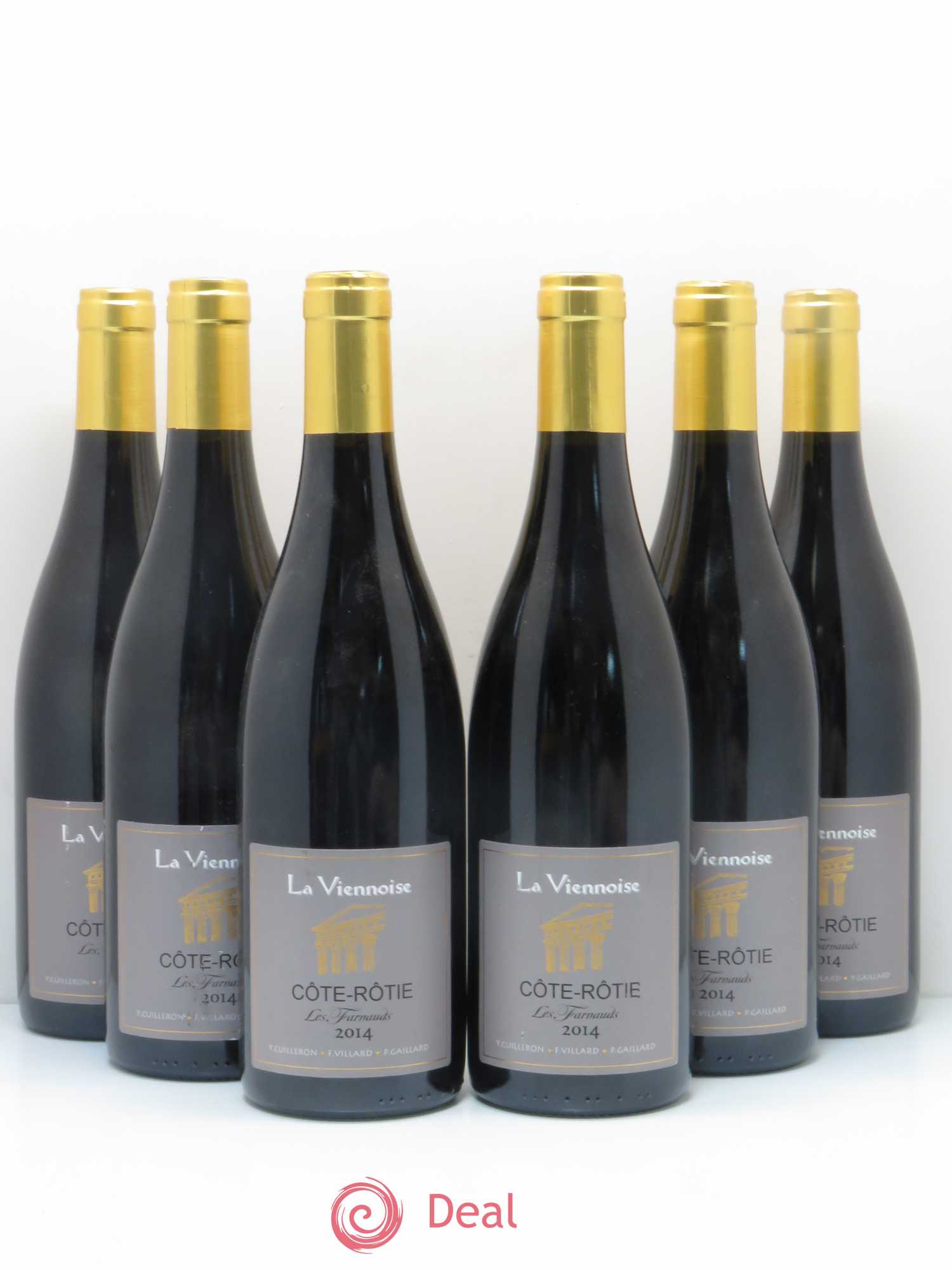 Côte-Rôtie Les Farnauds La Viennoise (sans prix de réserve) 2014 - Posten von 6 Flaschen - 0