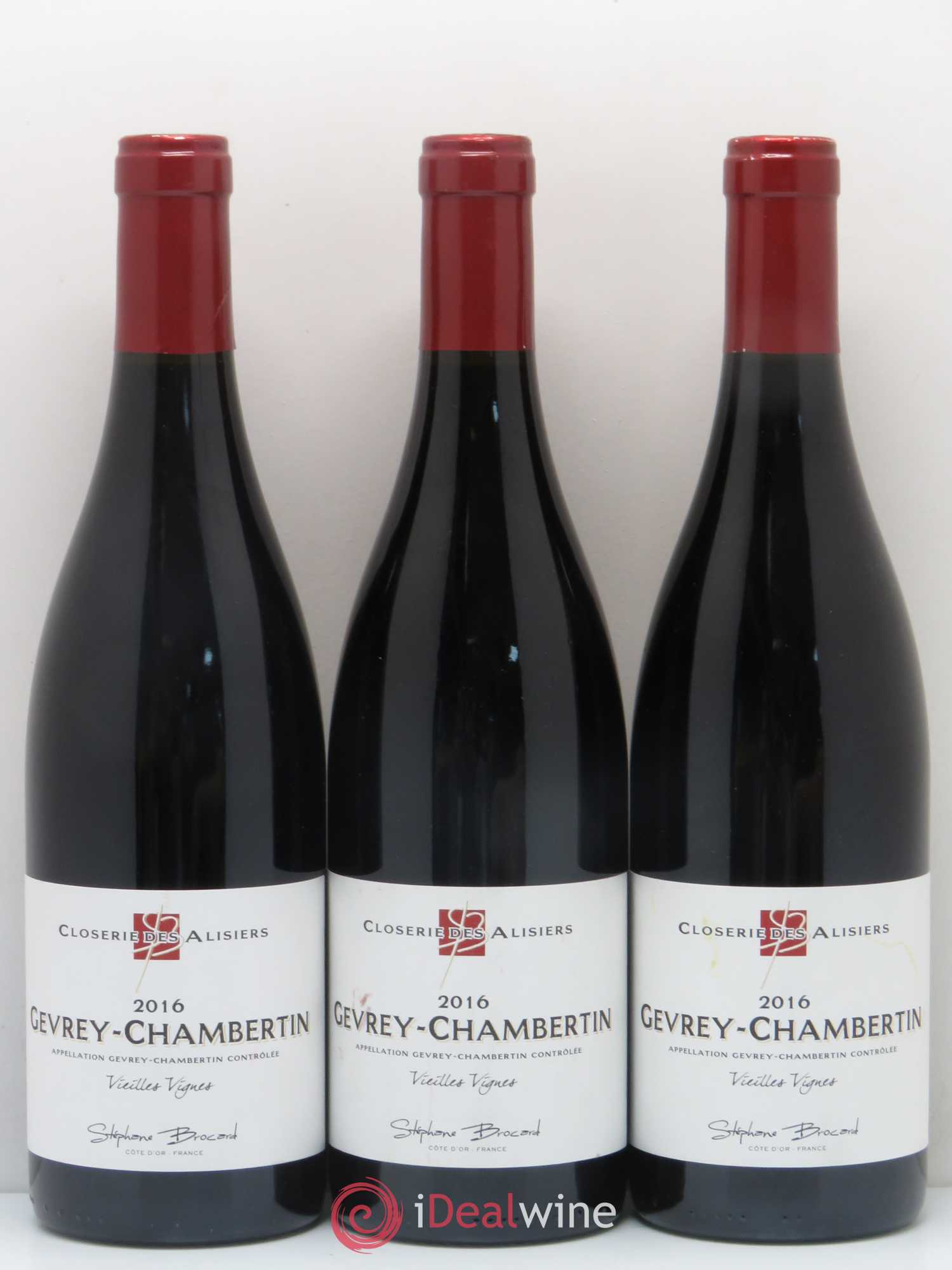 Gevrey-Chambertin Vieilles Vignes Closerie Des Alisiers Stéphance Brocard 2016 - Posten von 6 Flaschen - 2