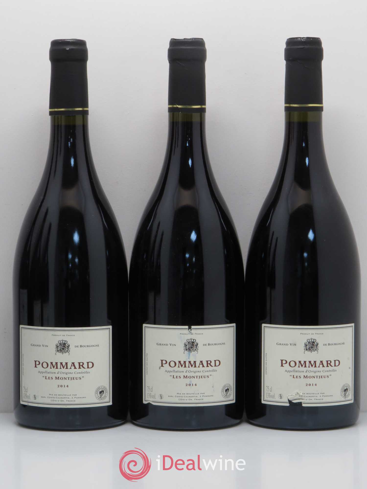 Pommard Les Montjeus 2014 - Posten von 6 Flaschen - 1