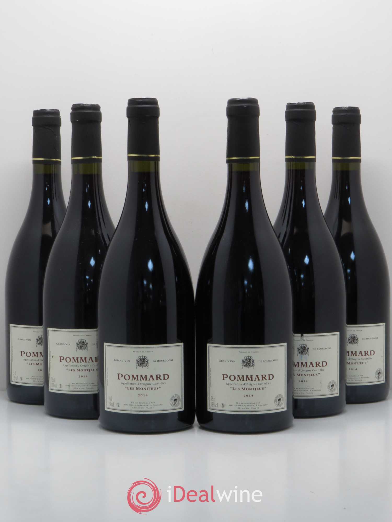 Pommard Les Montjeus 2014 - Posten von 6 Flaschen - 0