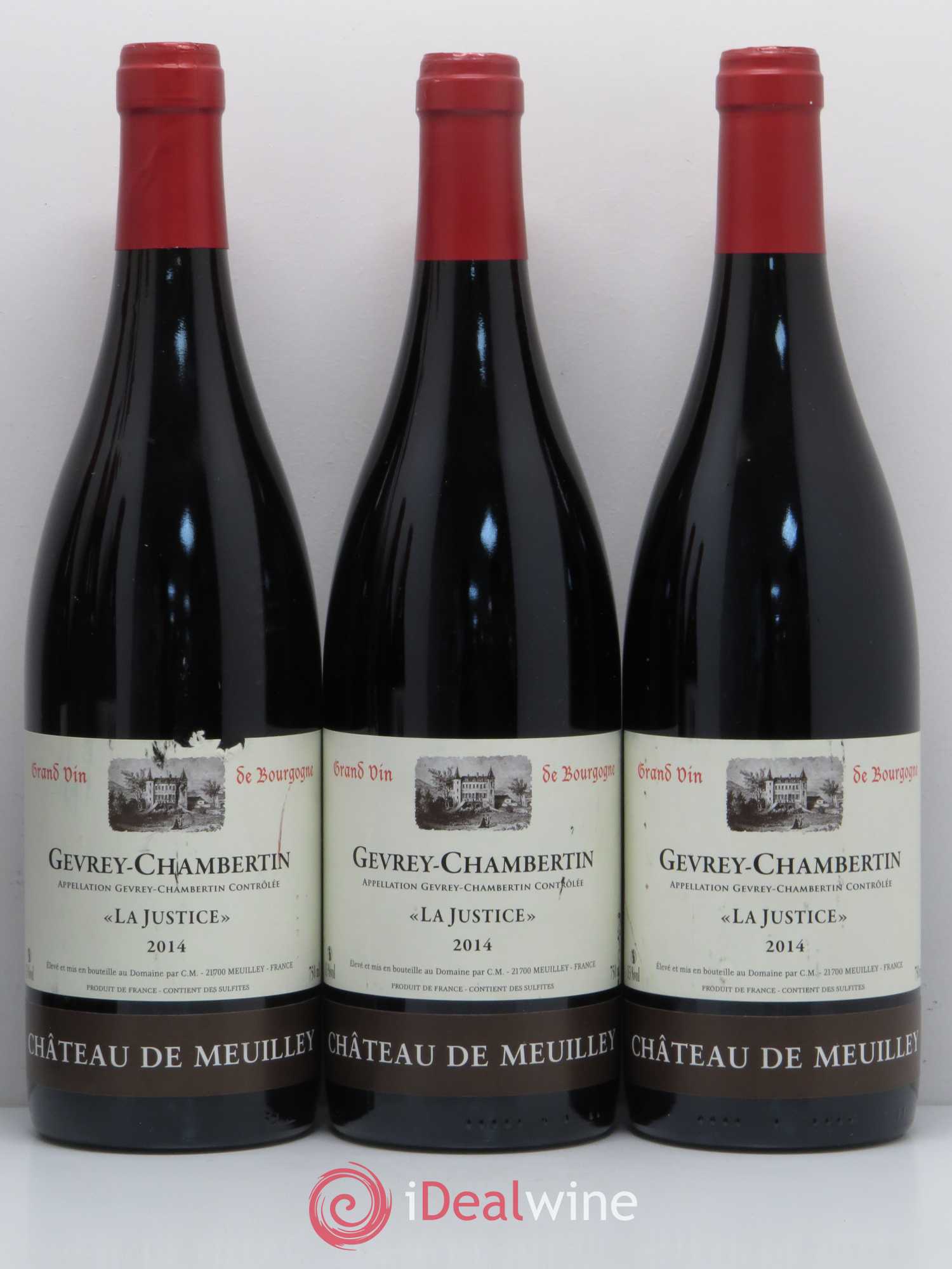 Gevrey-Chambertin La Justice Domaine Marey 2014 - Posten von 6 Flaschen - 1
