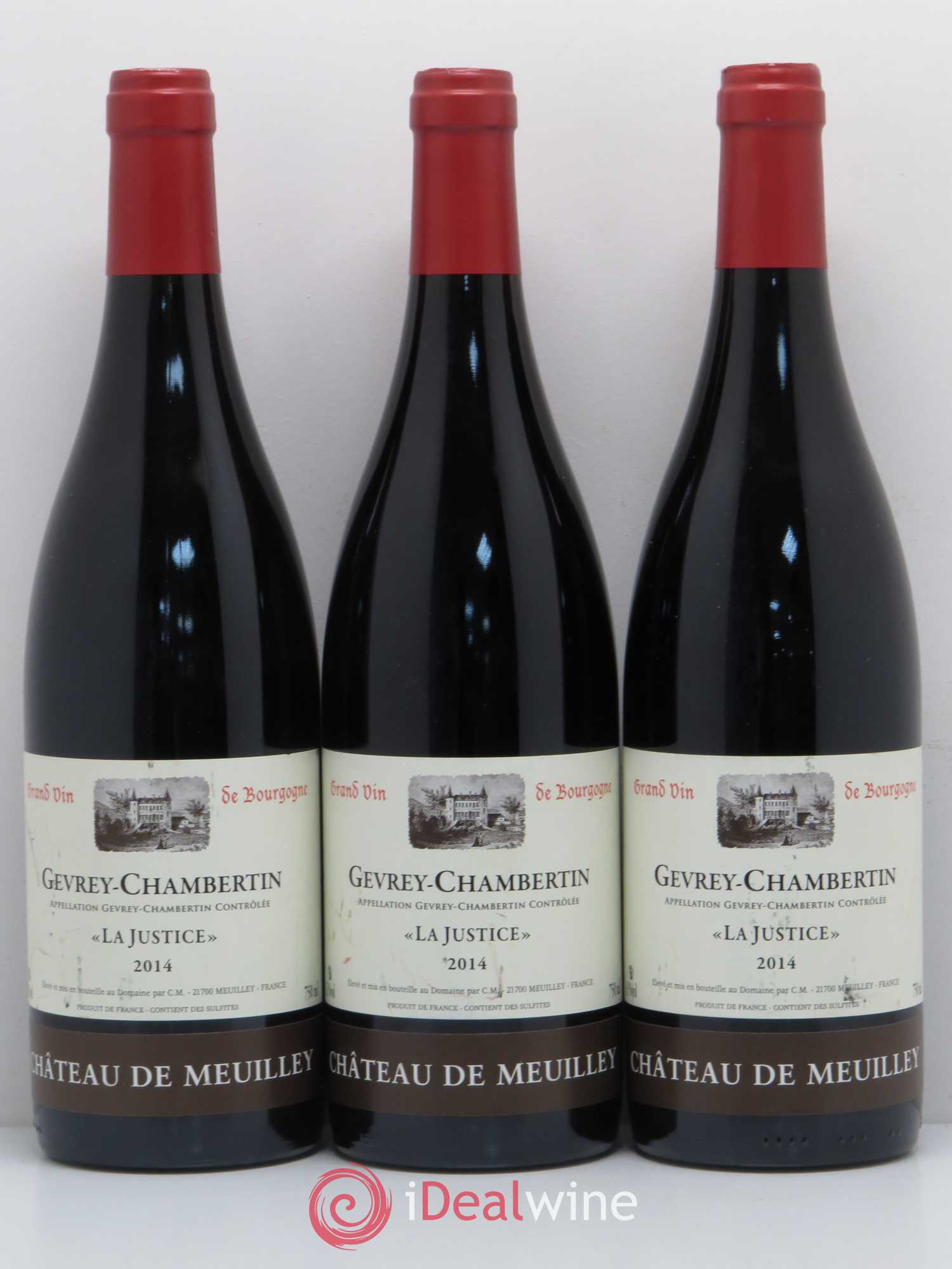 Gevrey-Chambertin La Justice Domaine Marey 2014 - Posten von 6 Flaschen - 2