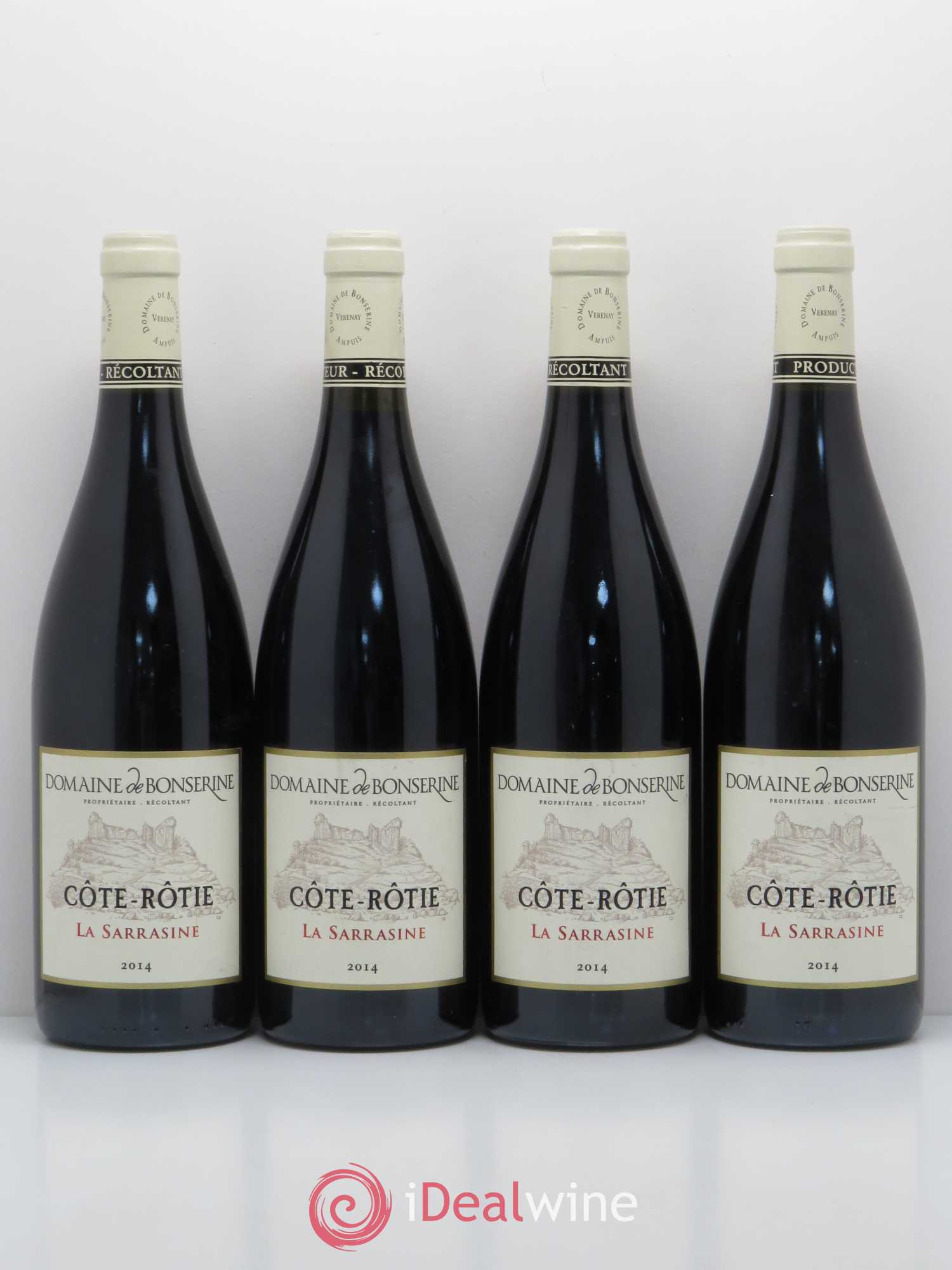 Côte-Rôtie La Sarrasine Bonserine (Domaine de) 2014 - Lot de 4 bouteilles - 0