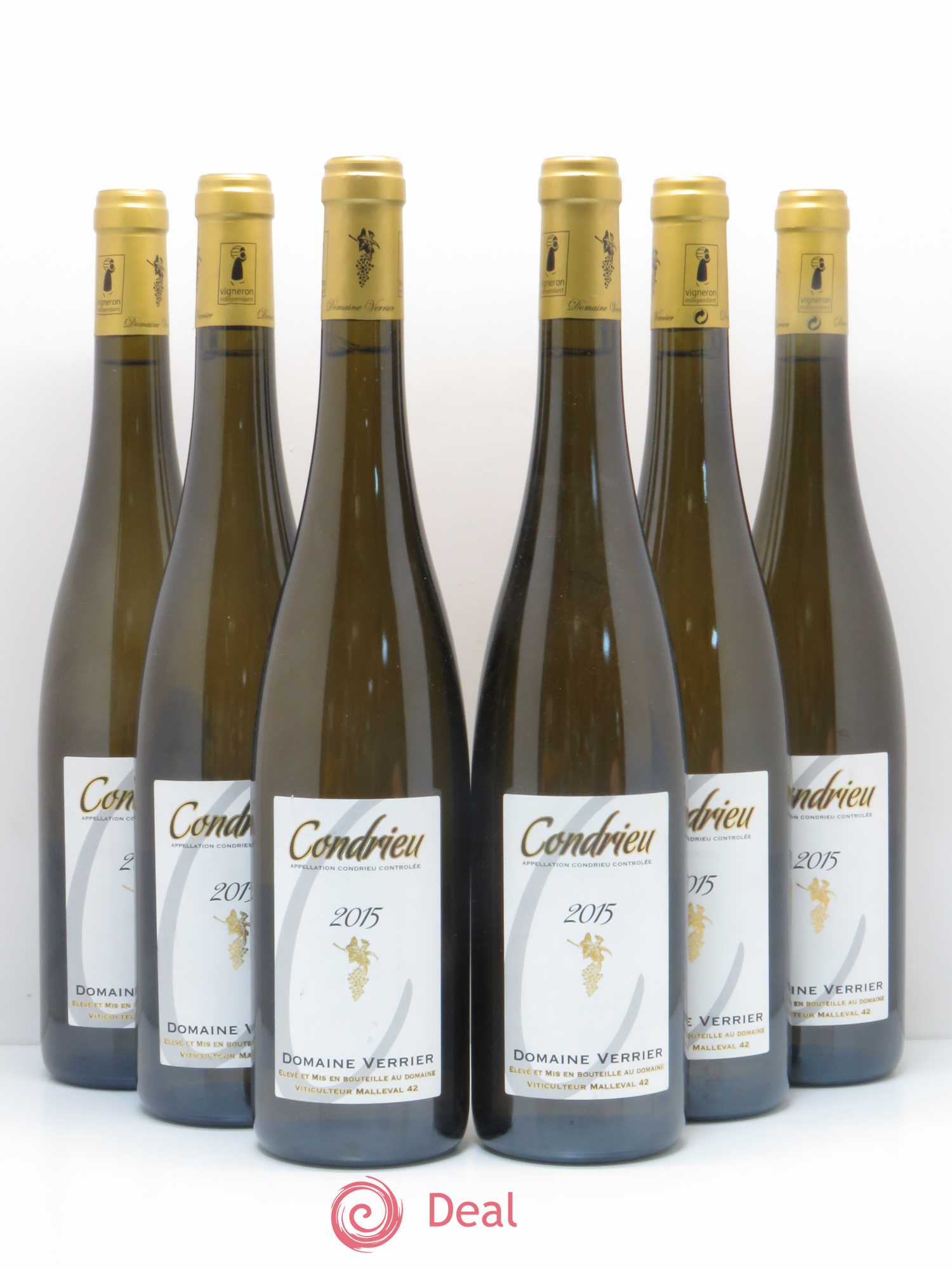 Condrieu Domaine Verrier 2015 - Posten von 6 Flaschen - 0