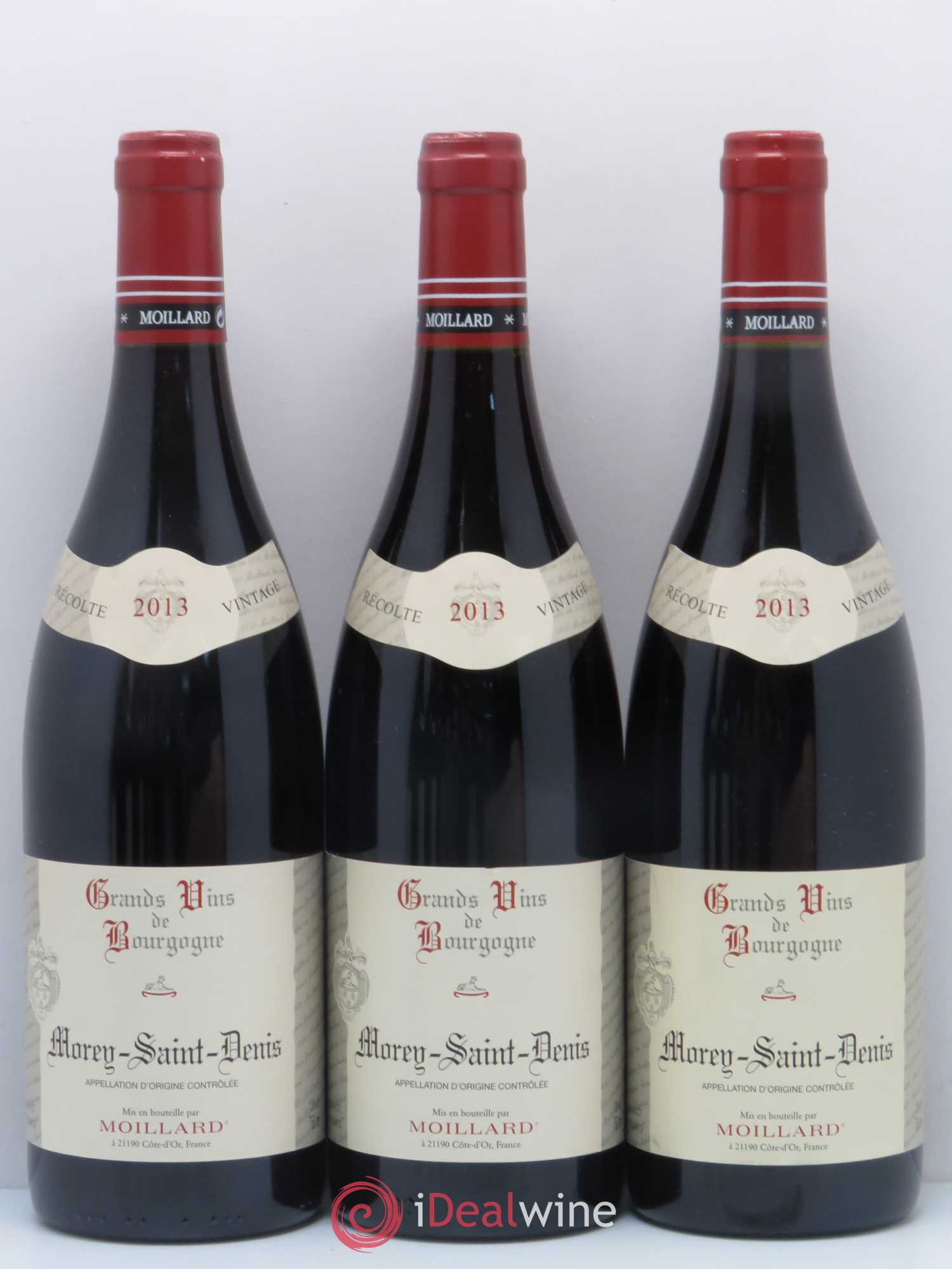 Morey-Saint-Denis Moillard 2013 - Lot de 6 bouteilles - 1