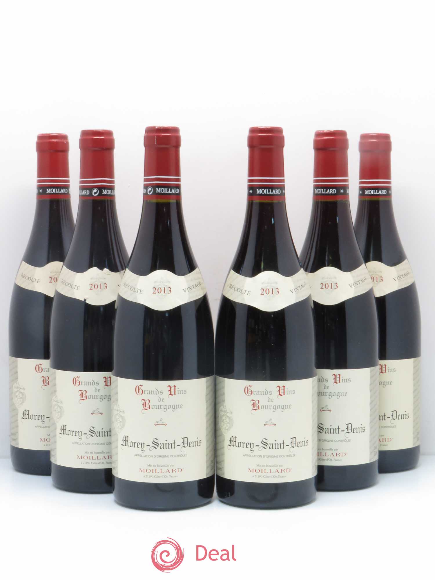 Morey-Saint-Denis Moillard 2013 - Lot de 6 bouteilles - 0