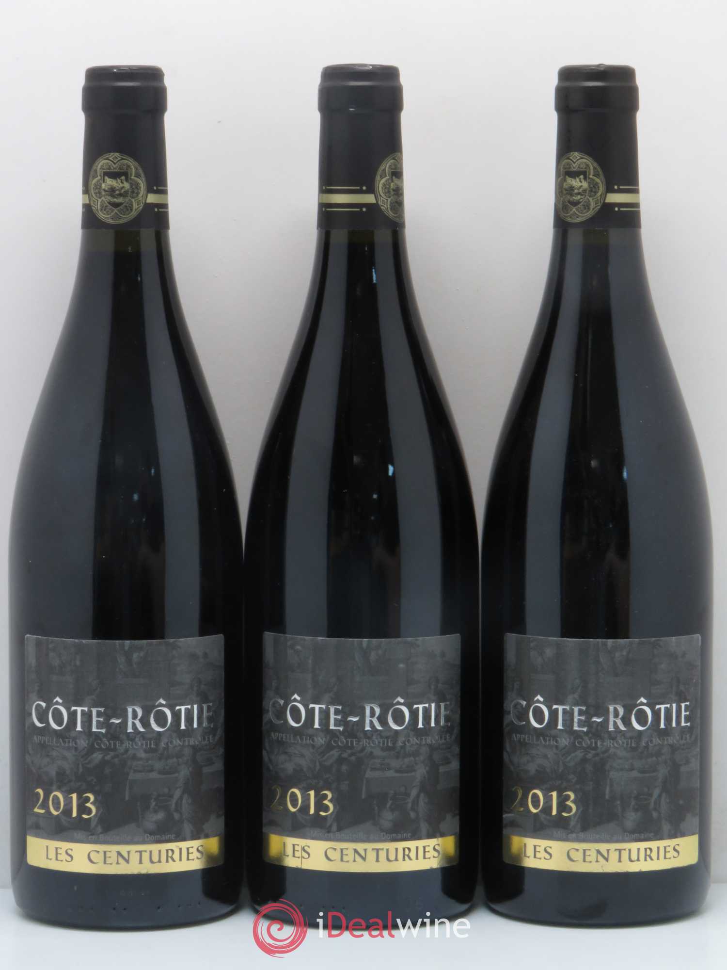 Côte-Rôtie Les Centuries 2013 - Posten von 3 Flaschen - 0