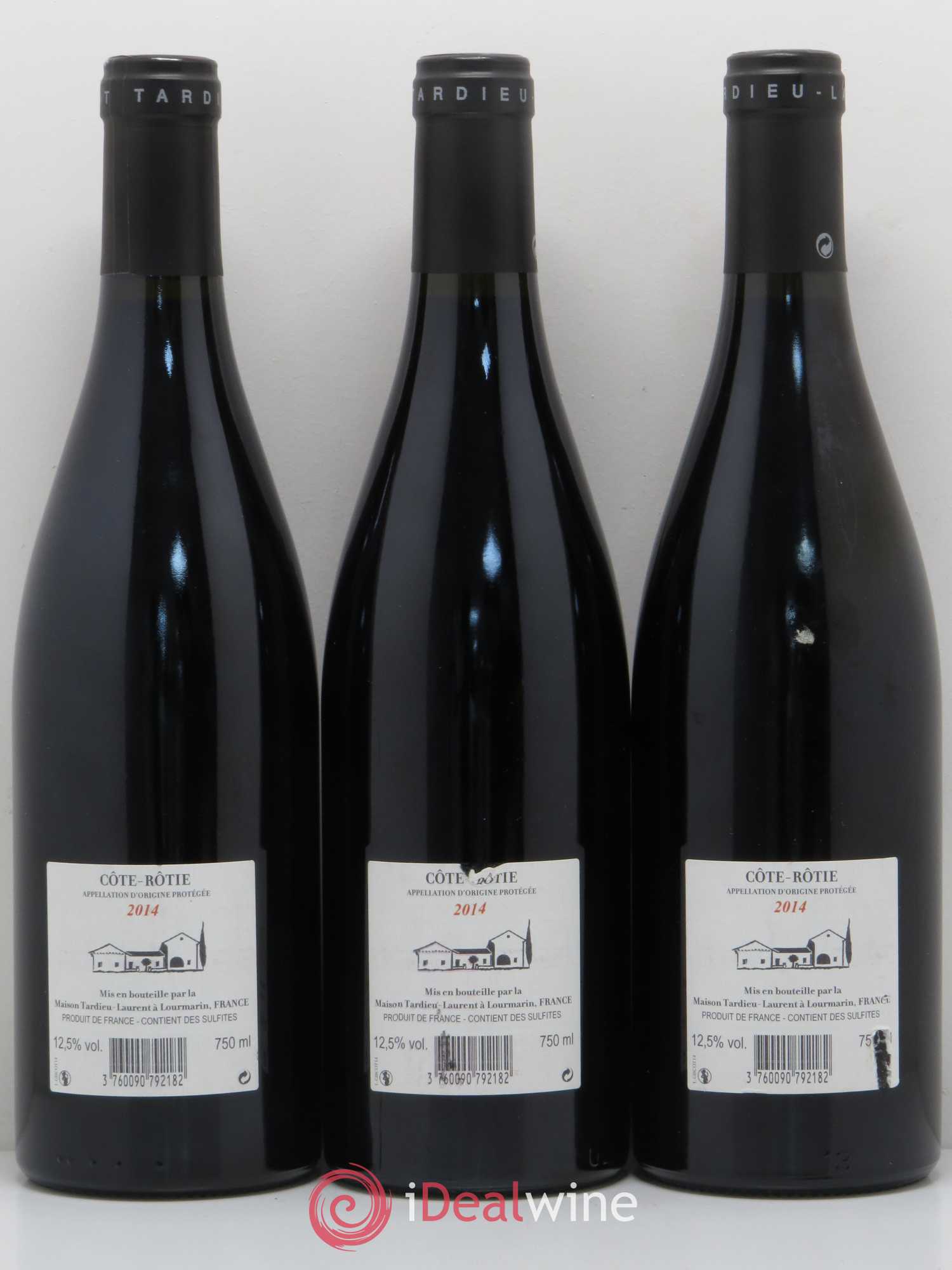 Côte-Rôtie Maison Tardieu-Laurent 2014 - Lot de 3 bouteilles - 1