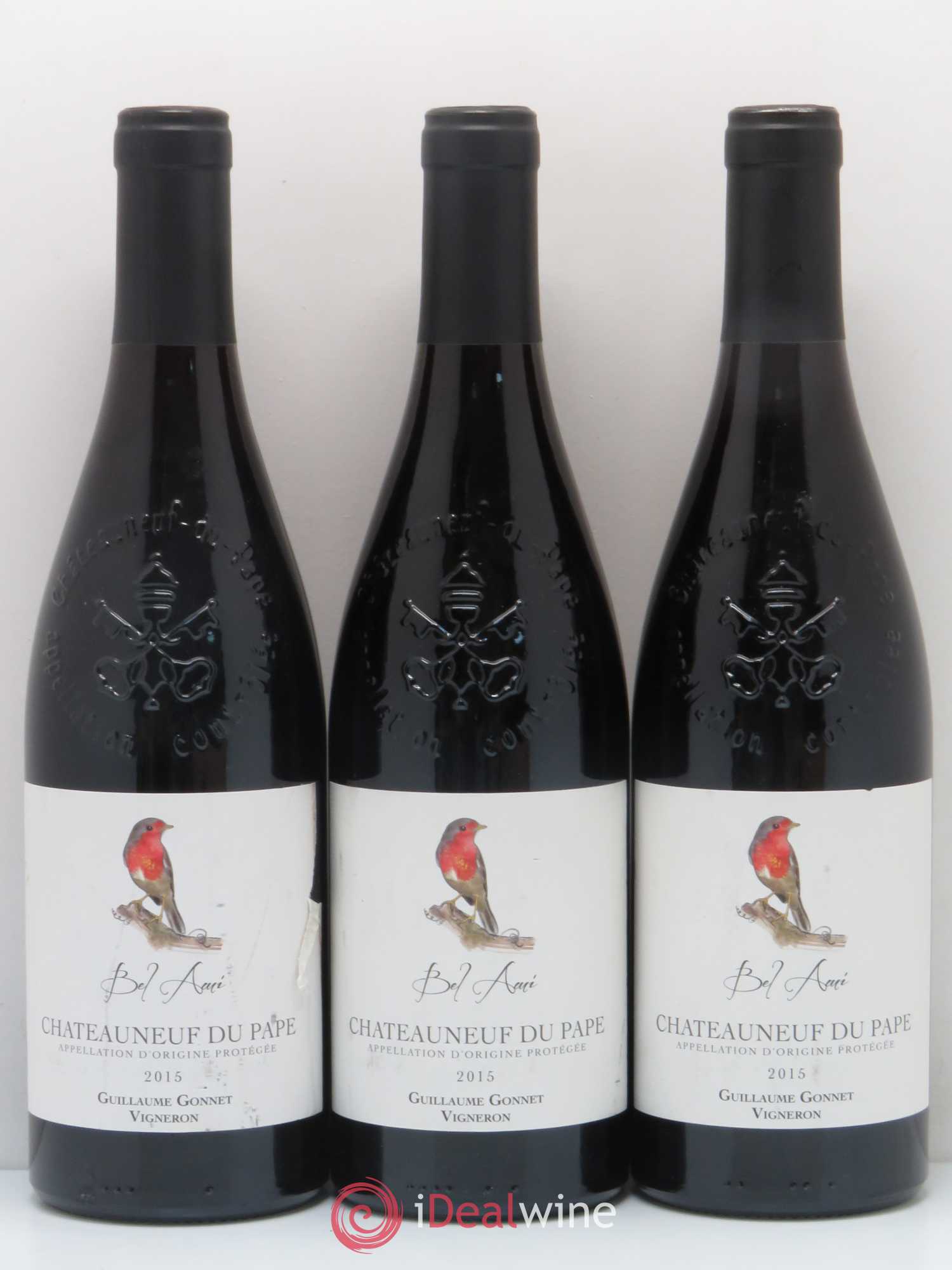 Châteauneuf-du-Pape Bel Ami Guillaume Gonnet 2015 - Posten von 6 Flaschen - 2