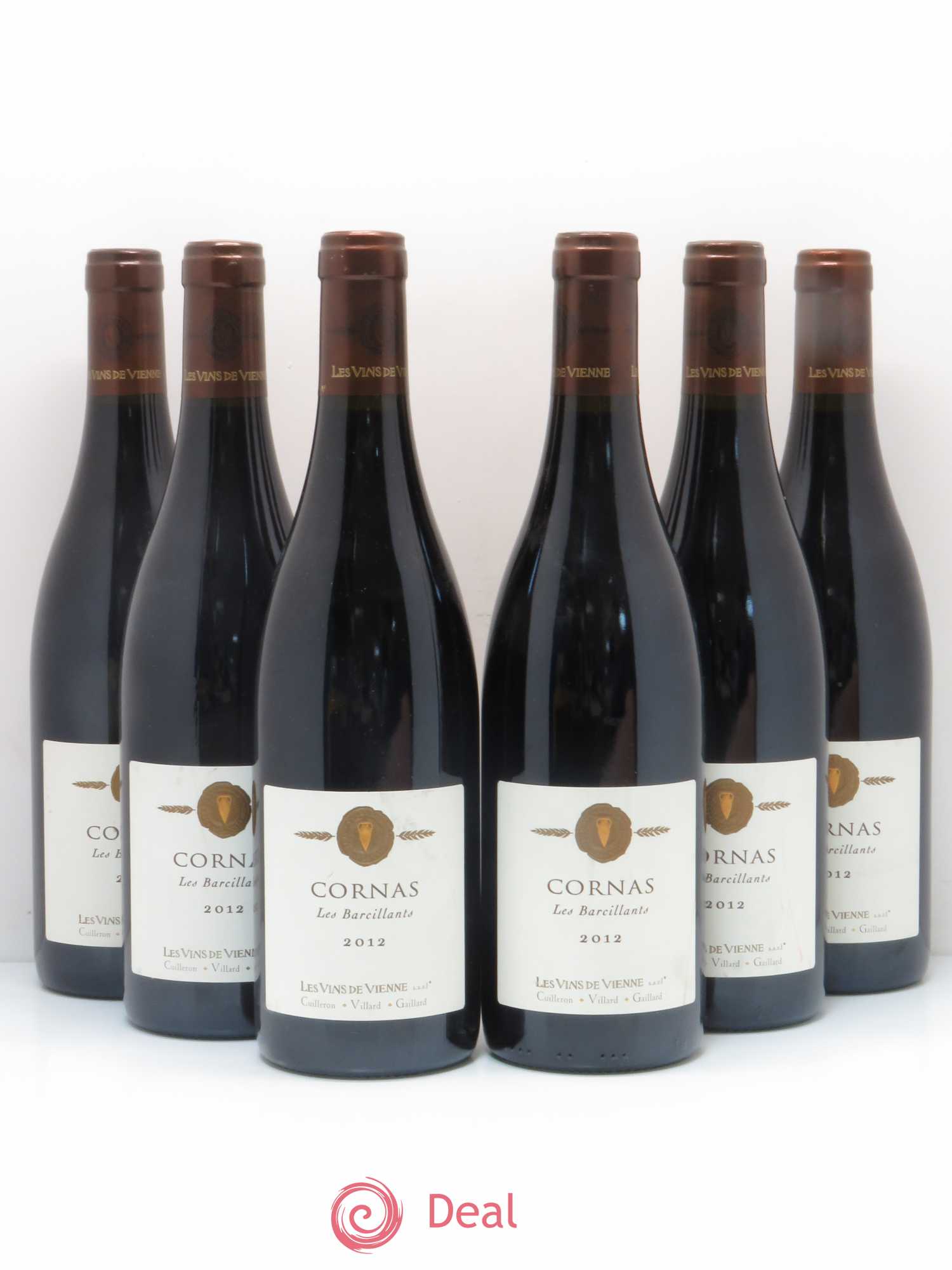Cornas Les Barcillants Les Vins De Viennes 2012 - Posten von 6 Flaschen - 0