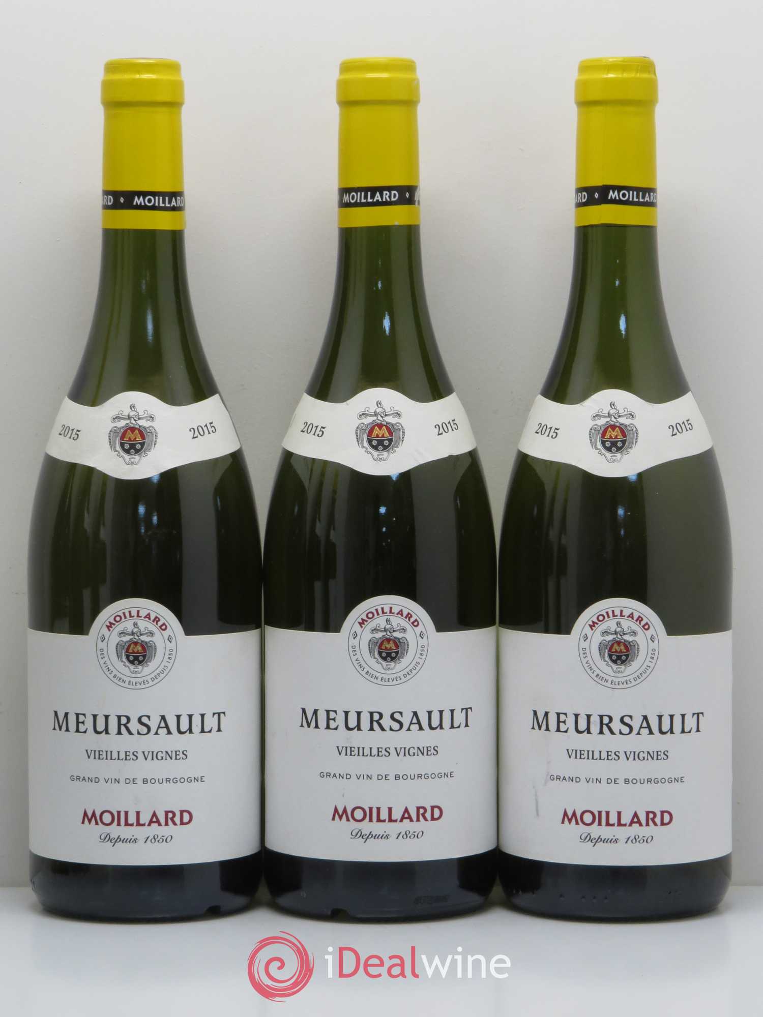 Meursault Vieilles Vignes Moillard 2015 - Posten von 6 Flaschen - 1