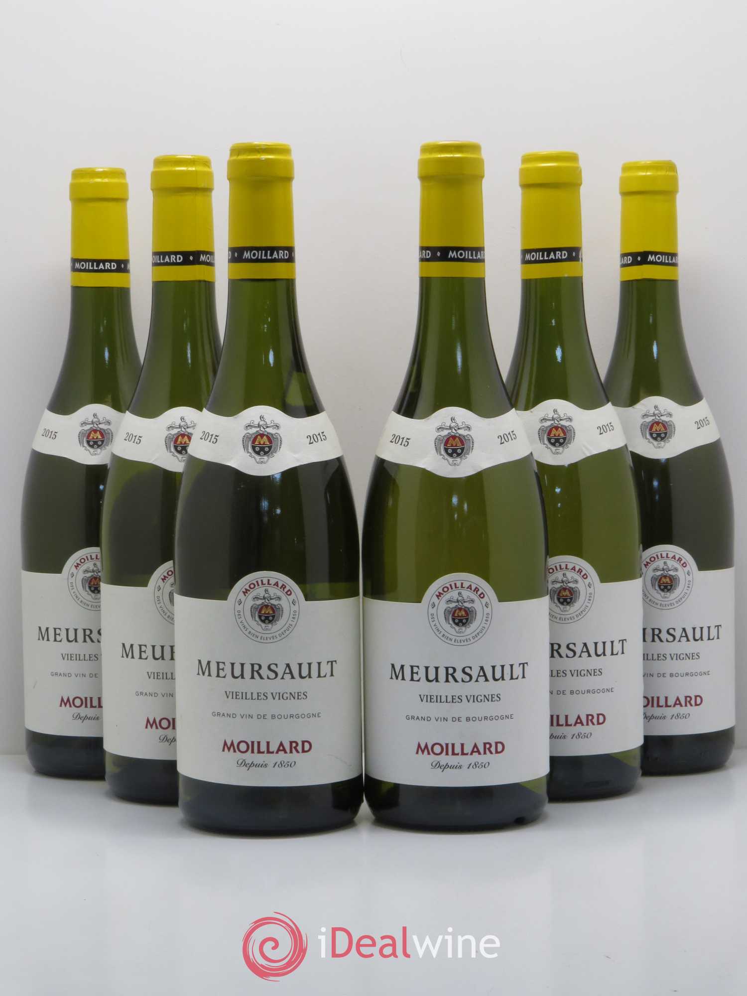 Meursault Vieilles Vignes Moillard 2015 - Posten von 6 Flaschen - 0