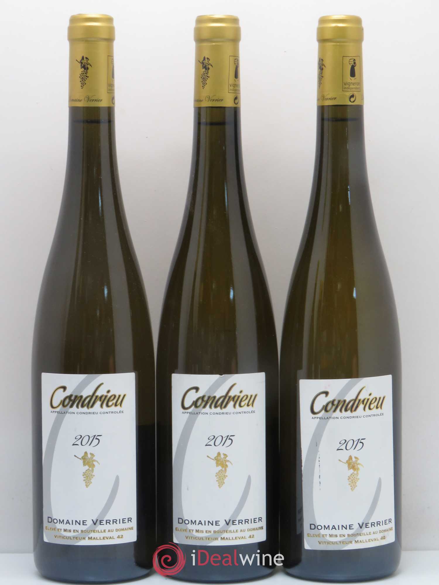 Condrieu Domaine Verrier 2015 - Posten von 6 Flaschen - 1