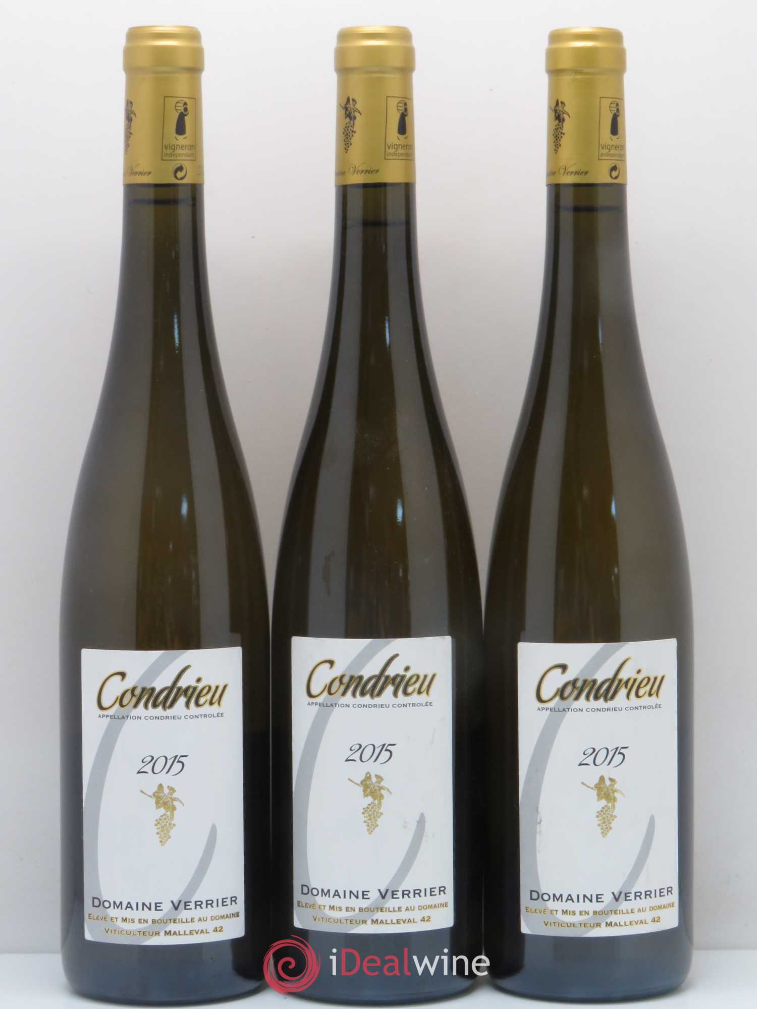Condrieu Domaine Verrier 2015 - Posten von 6 Flaschen - 2