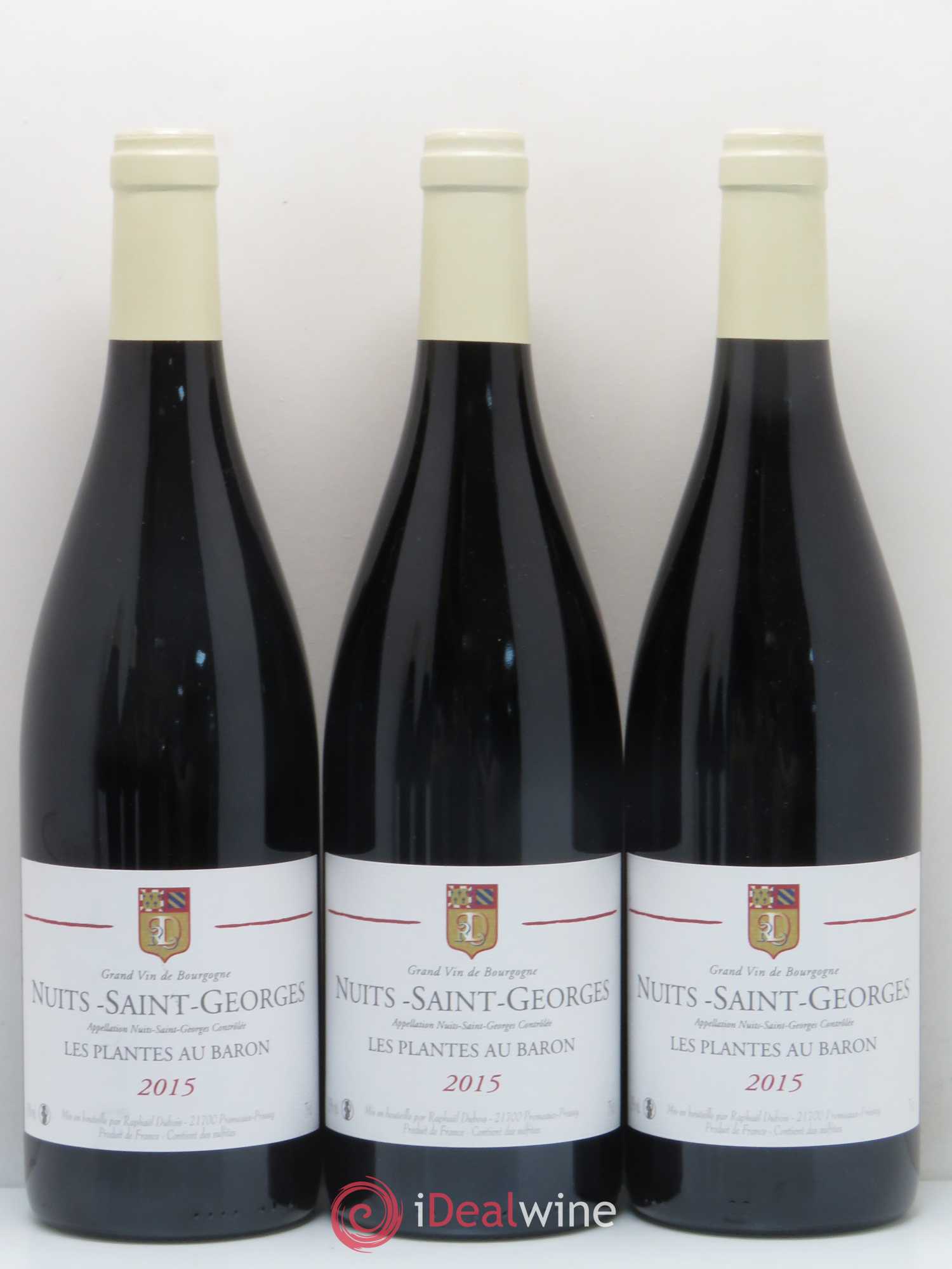 Nuits-Saint-Georges Les Plantes Au Baron 2015 - Posten von 5 Flaschen - 1