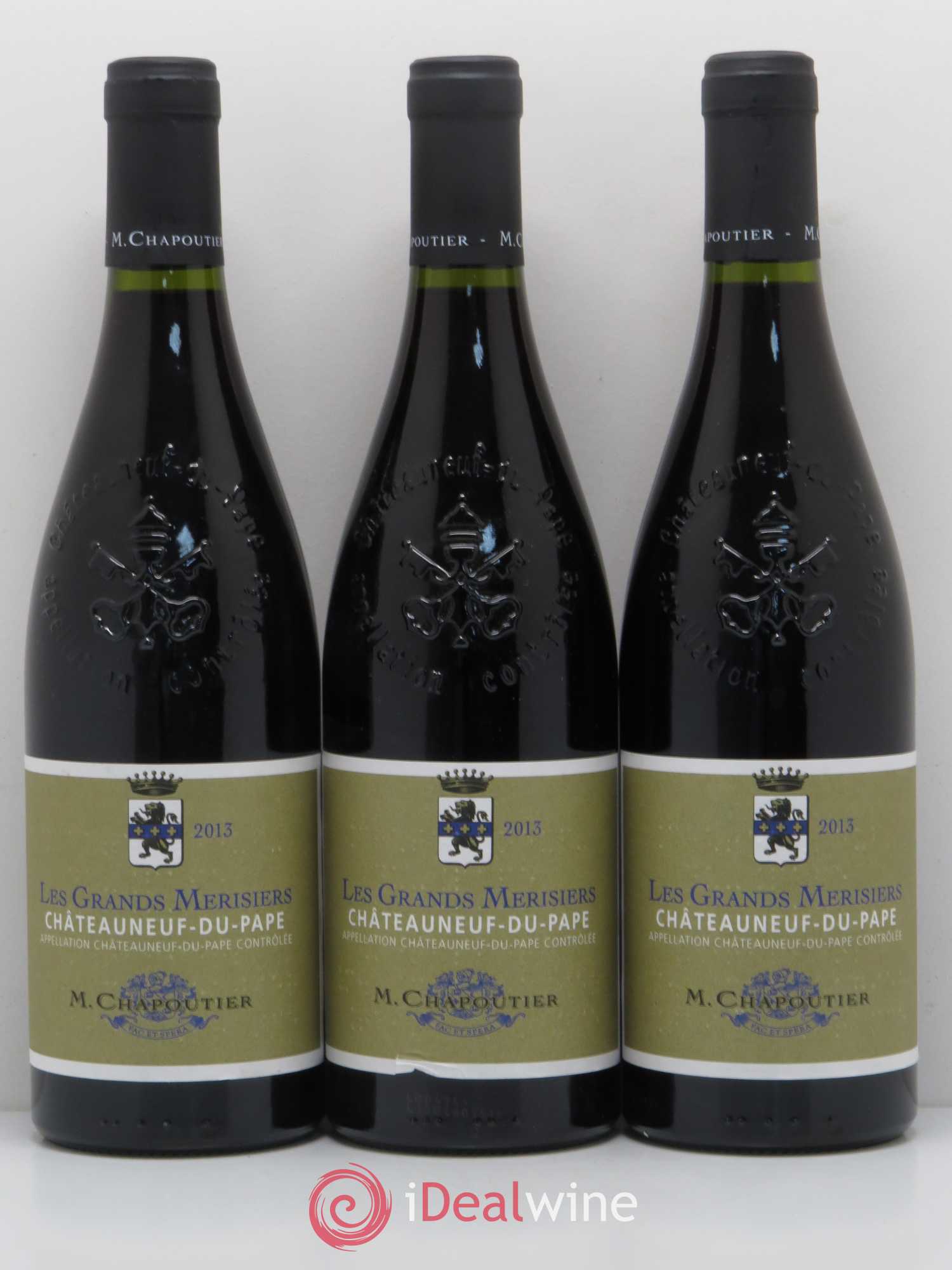 Châteauneuf-du-Pape Les Grands Merisiers Chapoutier 2013 - Posten von 12 Flaschen - 4